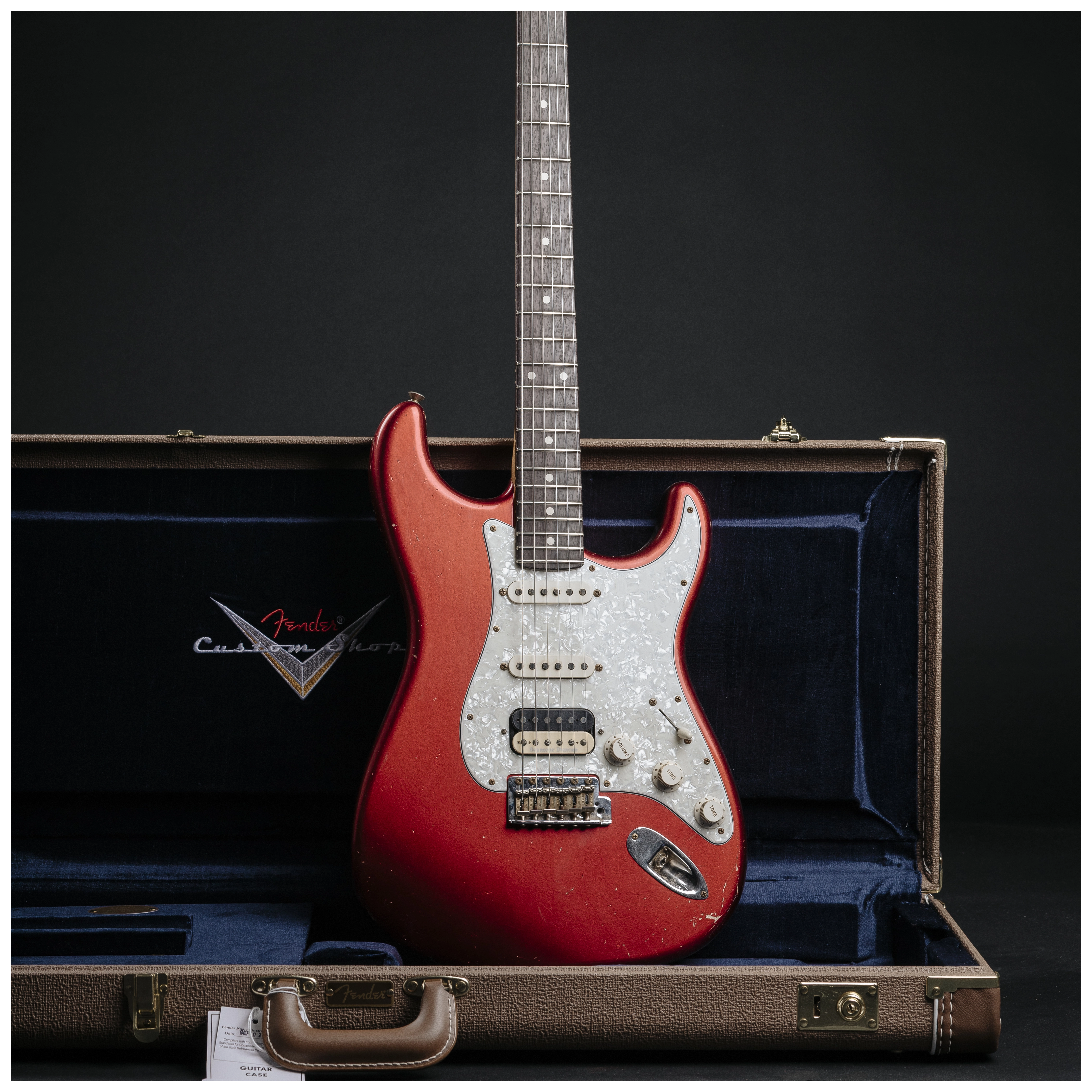 Fender Custom Shop 1959 Stratocaster JRN RW HSS RSD CAR MBDB Masterbuilt David Brown #CZ516400 18