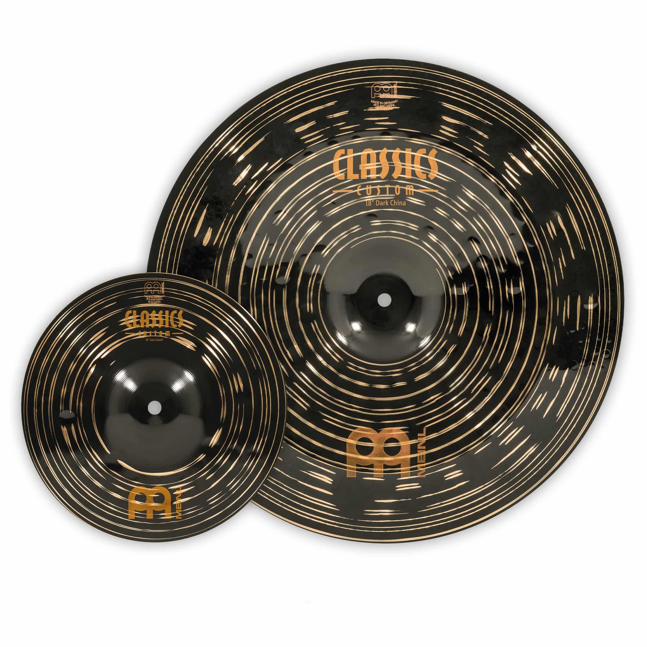 Meinl Cymbals CCD-CS3 - Classics Custom Dark Effects Pack 1