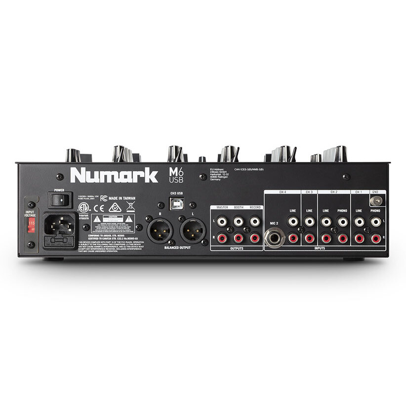 Numark M6 USB Black 2