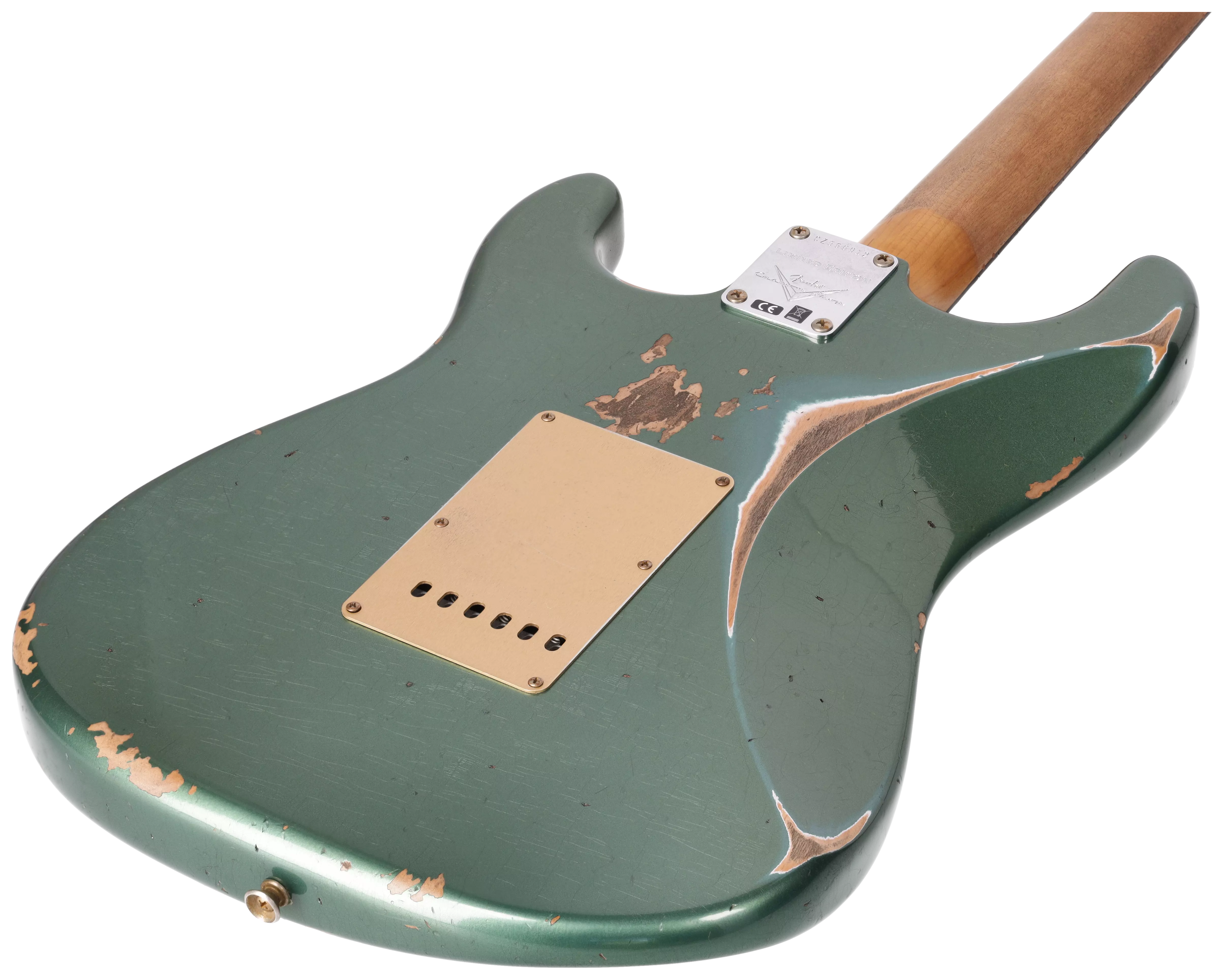 Fender Custom Shop 1959 Stratocaster RW Roasted Heavy Relic Aged Sherwood Green Metallic #1 9