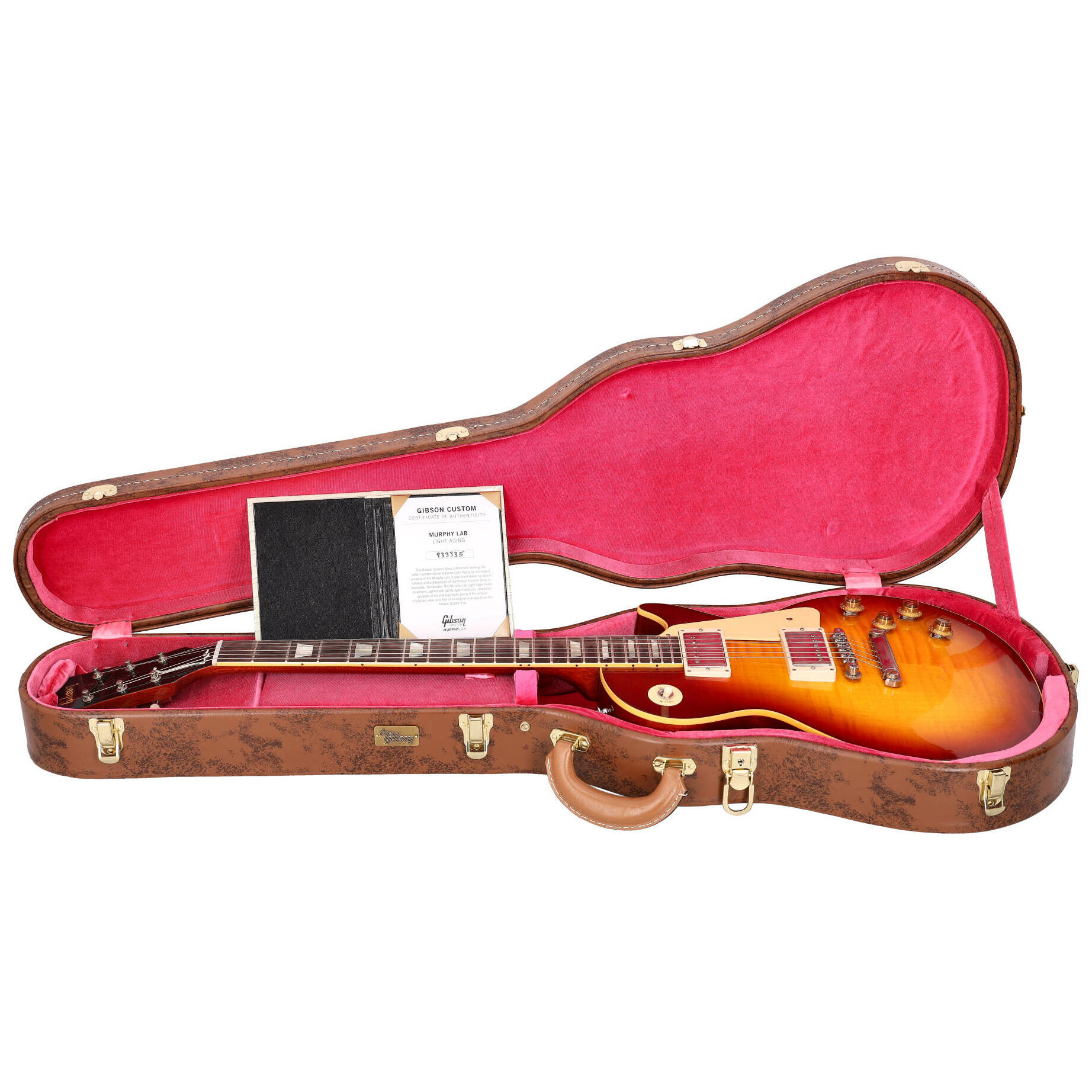Gibson 1959 Les Paul Standard Iced Tea Burst Light Aged Murphy Lab Session Select #3 20