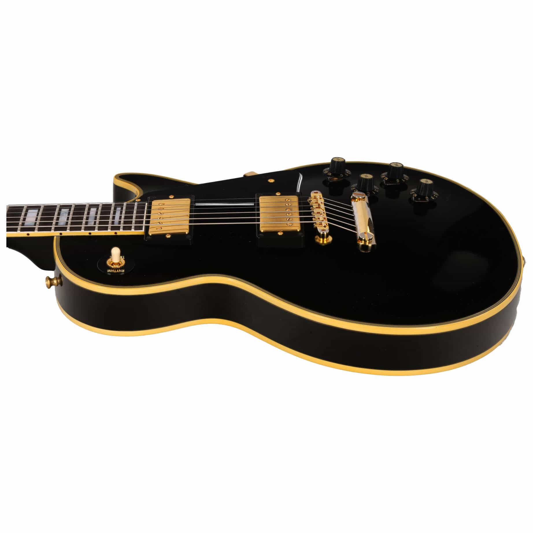 Gibson 1968 Les Paul Custom Reissue Ultra Light Aged Ebony Murphy Lab 11