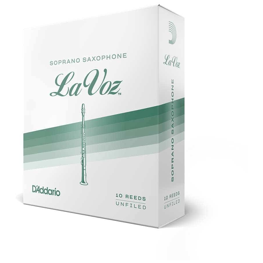 D’Addario Woodwinds - D’Addario Woodwinds La Voz - Sopran Saxophone Soft - 10er Pack