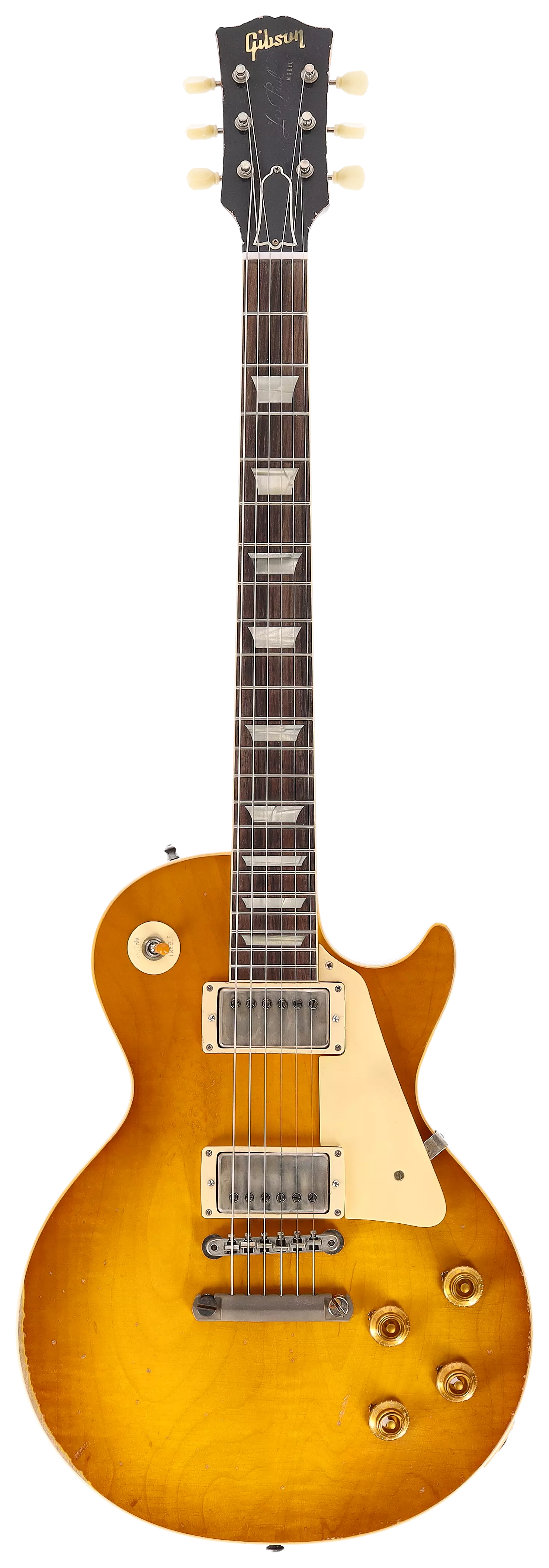 Gibson 1958 Les Paul Standard Reissue Heavy Aged Lemon Burst Murphy Lab #