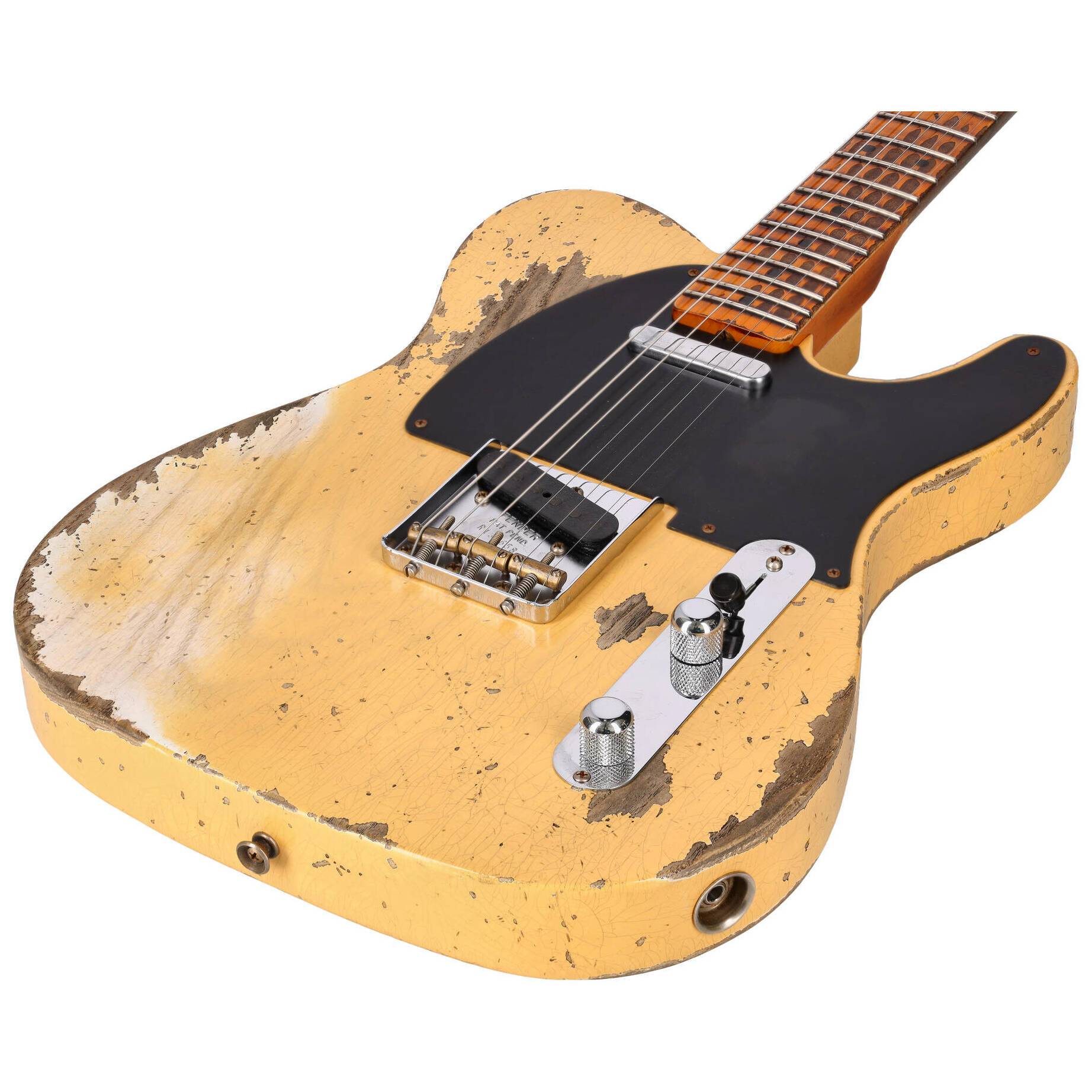 Fender LTD Custom Shop 53 Telecaster Super Heavy Relic Aged Nocaster Blonde #1 7