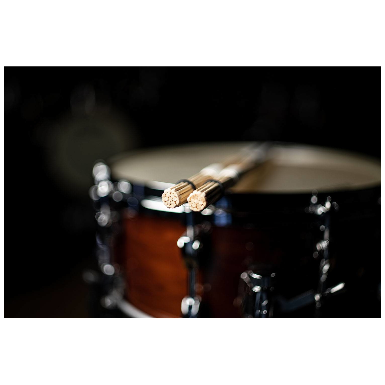 Meinl Stick Brush - Meinl Stick Brush SB201 - Standard Multi-Rod Bamboo - 4