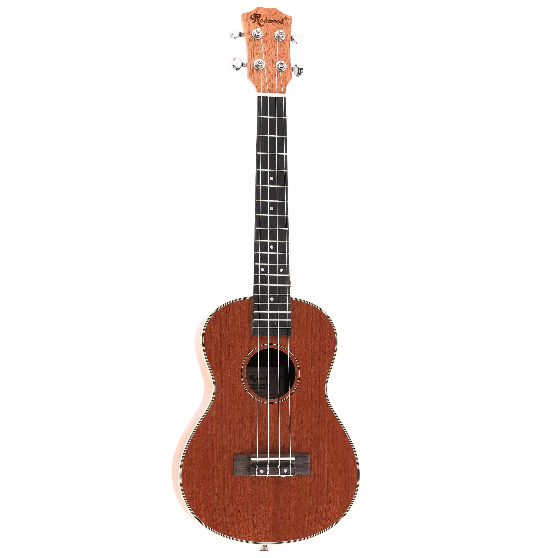 Redwood Hula-Maha Sapele Top Tenor Ukulele 7