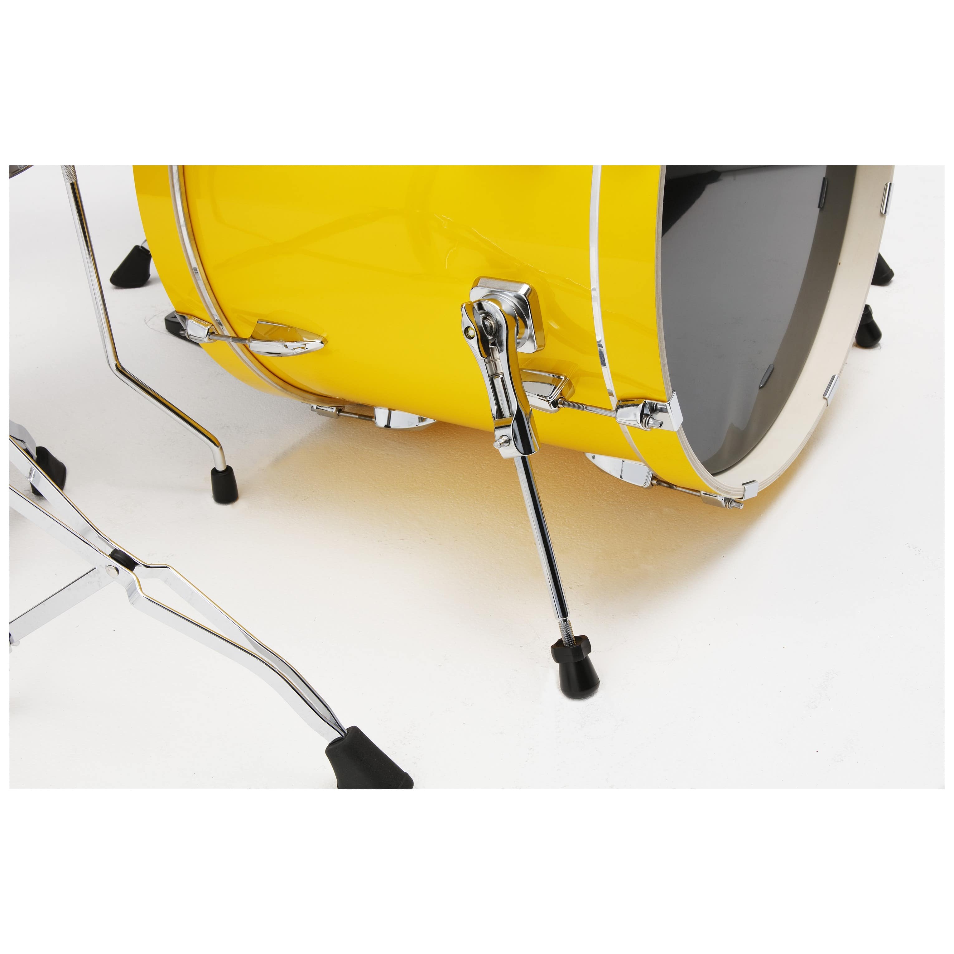 Tama IP50H6W-ELY Imperialstar Drumset 5 teilig  - Electric Yellow/Chrom HW + MEINL Cymbals HCS Bronze 3
