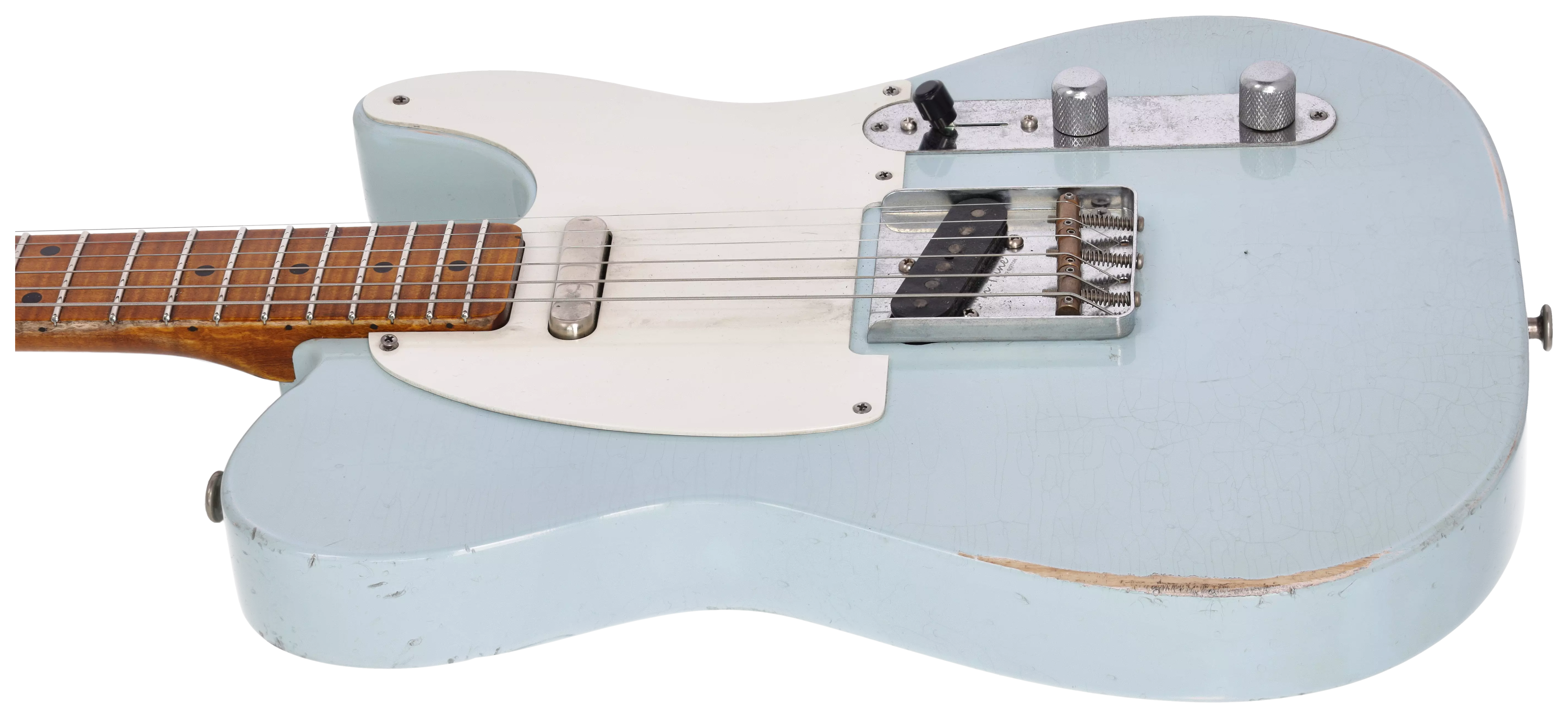 Haar Traditional T Aged MN Sonic Blue Swamp Ash#2 5