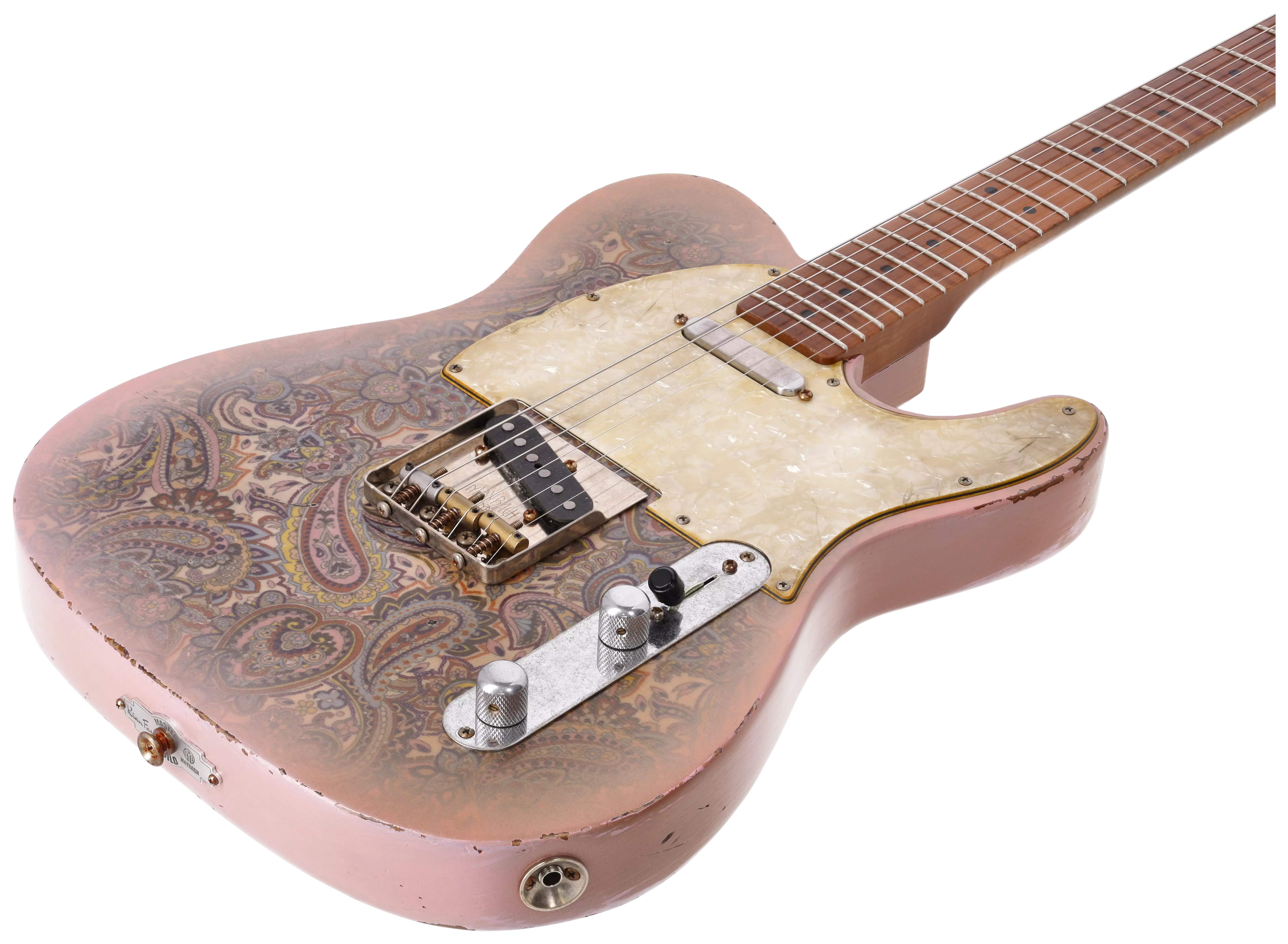 Maybach Texonian T54 Masterbuilt Aged Shell Pink Paisley 4
