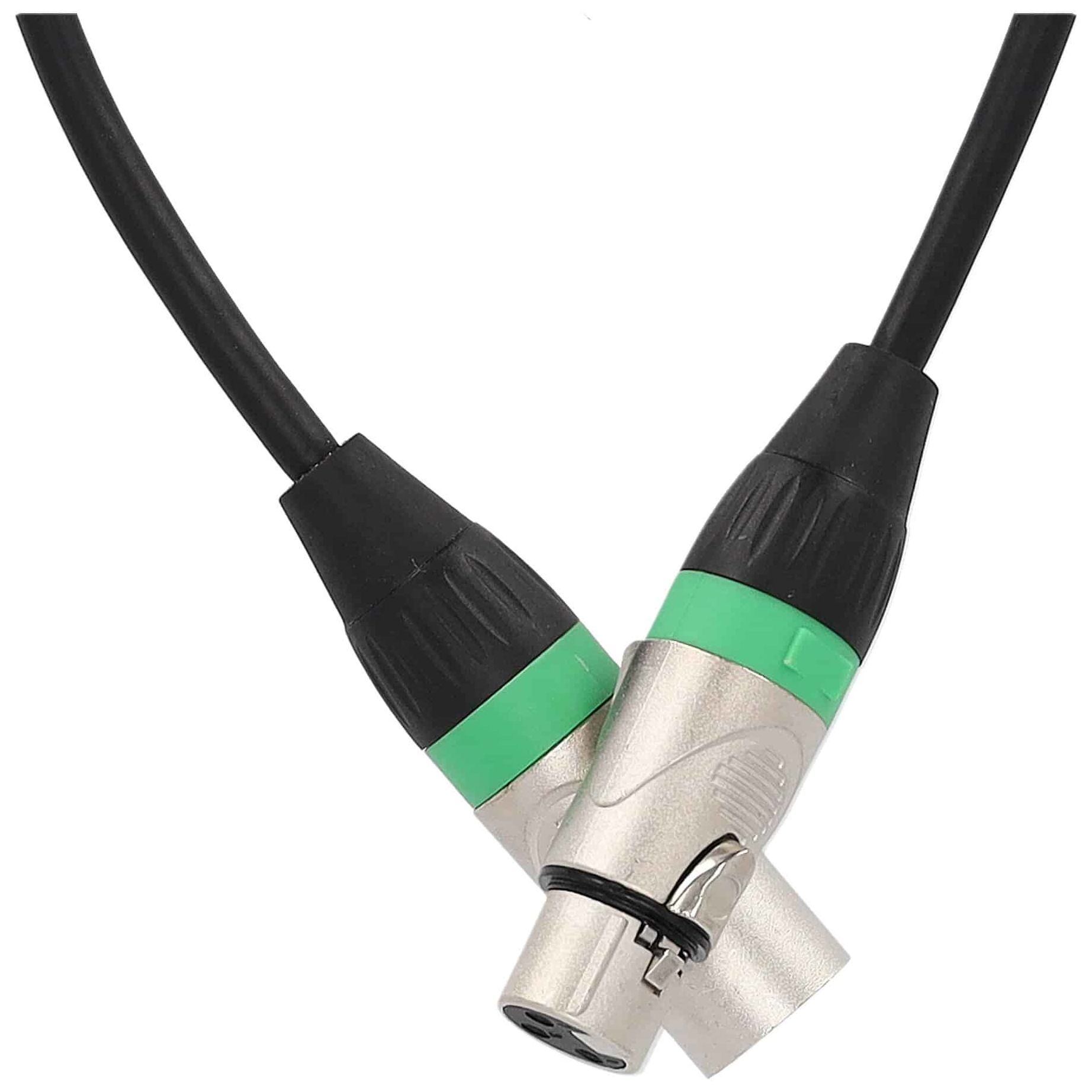 Klang - Klang Mikrofonkabel PRO, 1 Meter XLR male - XLR female - 2