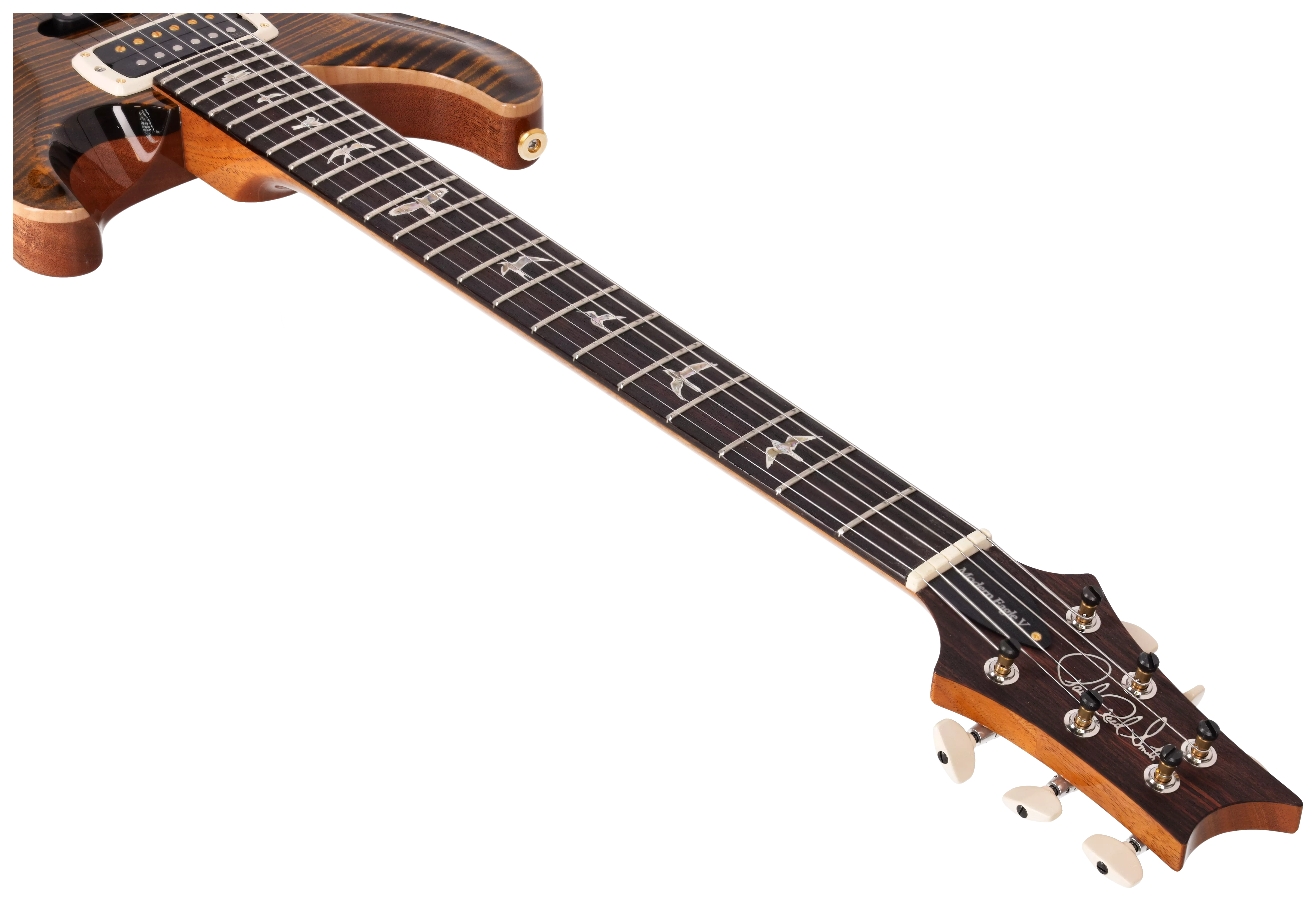 PRS Modern Eagle V Tiger Eye 10 Top #1 13