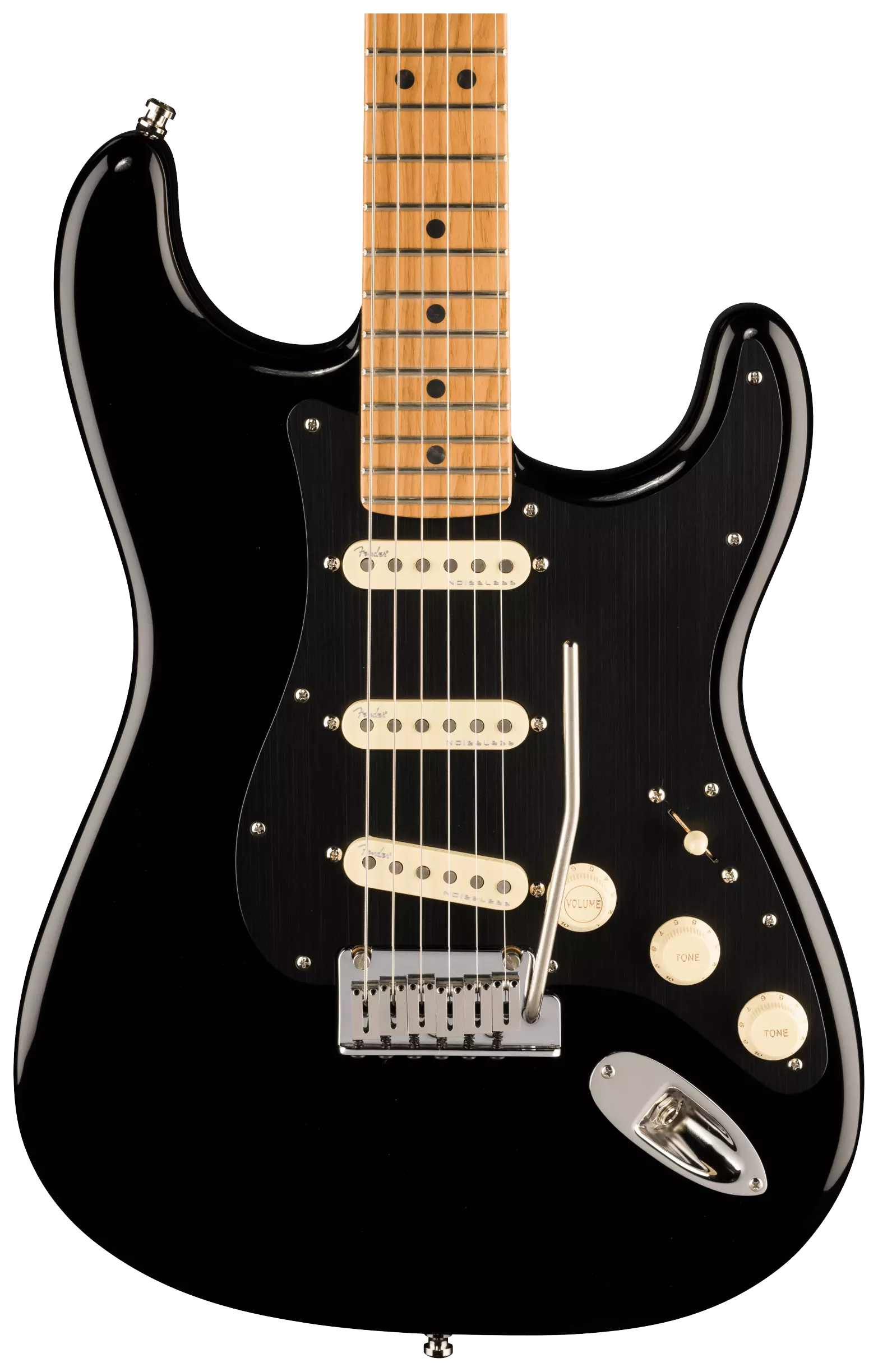 Fender LTD American Ultra II Stratocaster MN BLK 4