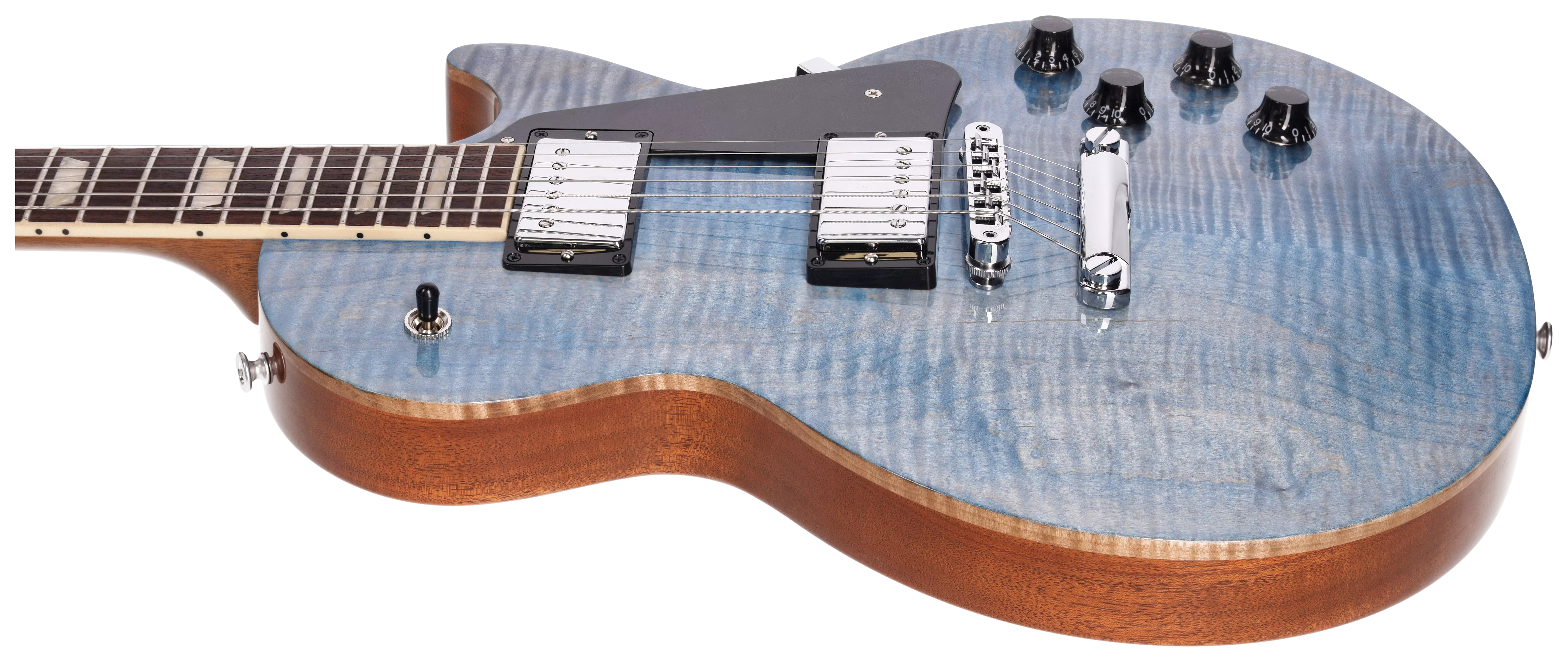 Gibson Les Paul Studio Figured Ocean Blue 6
