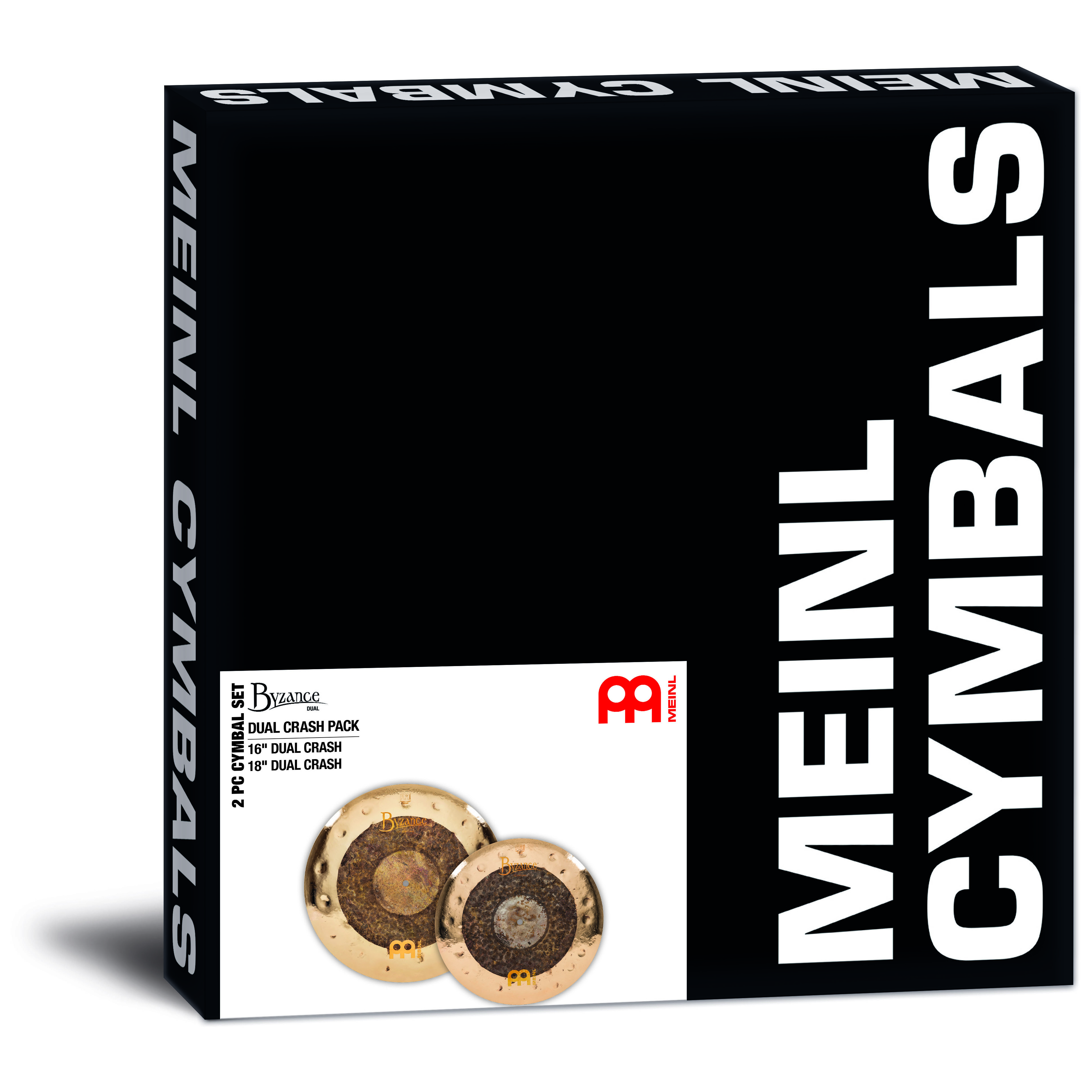 Meinl Cymbals BMAT4 - Byzance Dual Crash Pack 2