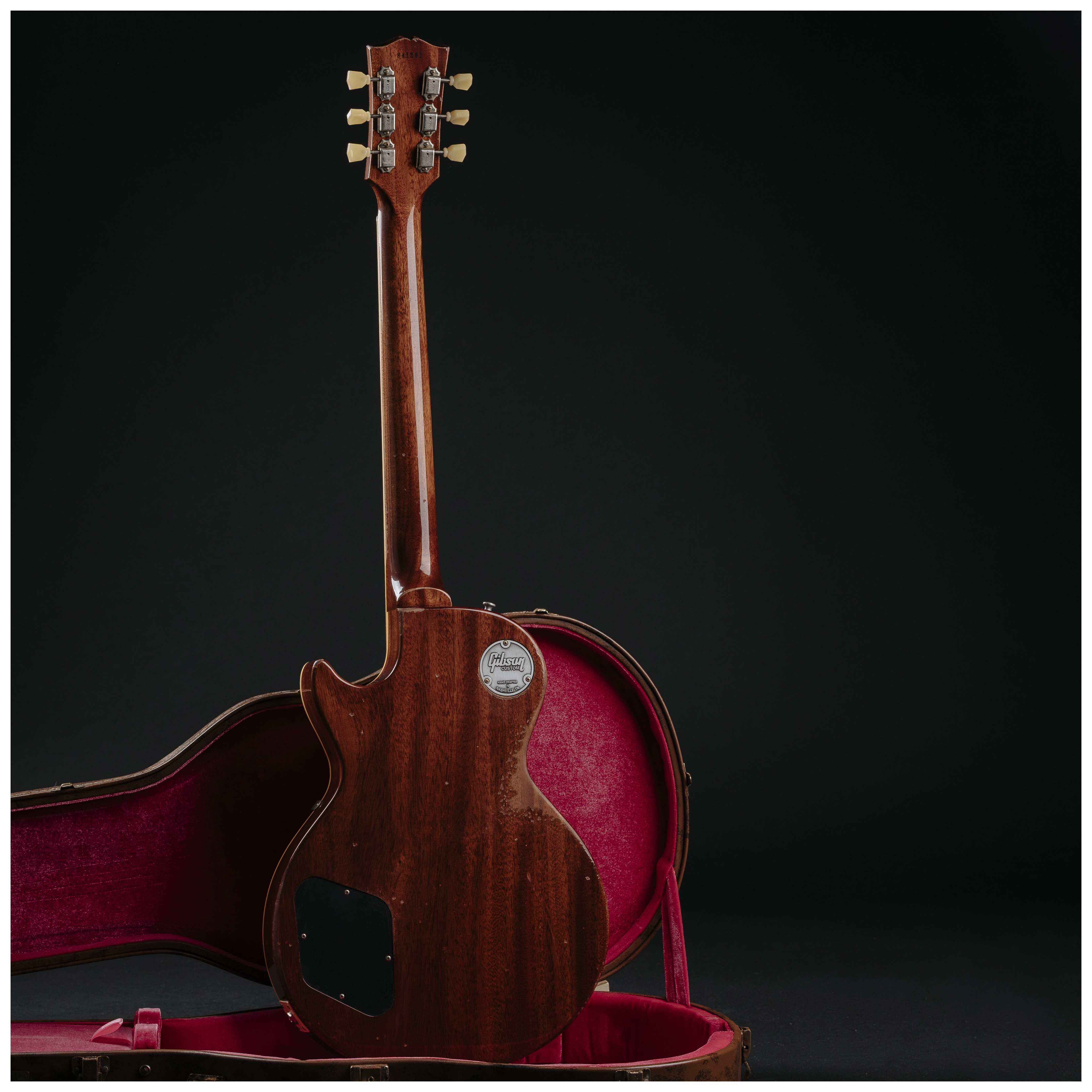 Gibson 1958 Les Paul Standard Reissue Heavy Aged Lemon Burst Murphy Lab #841201 31