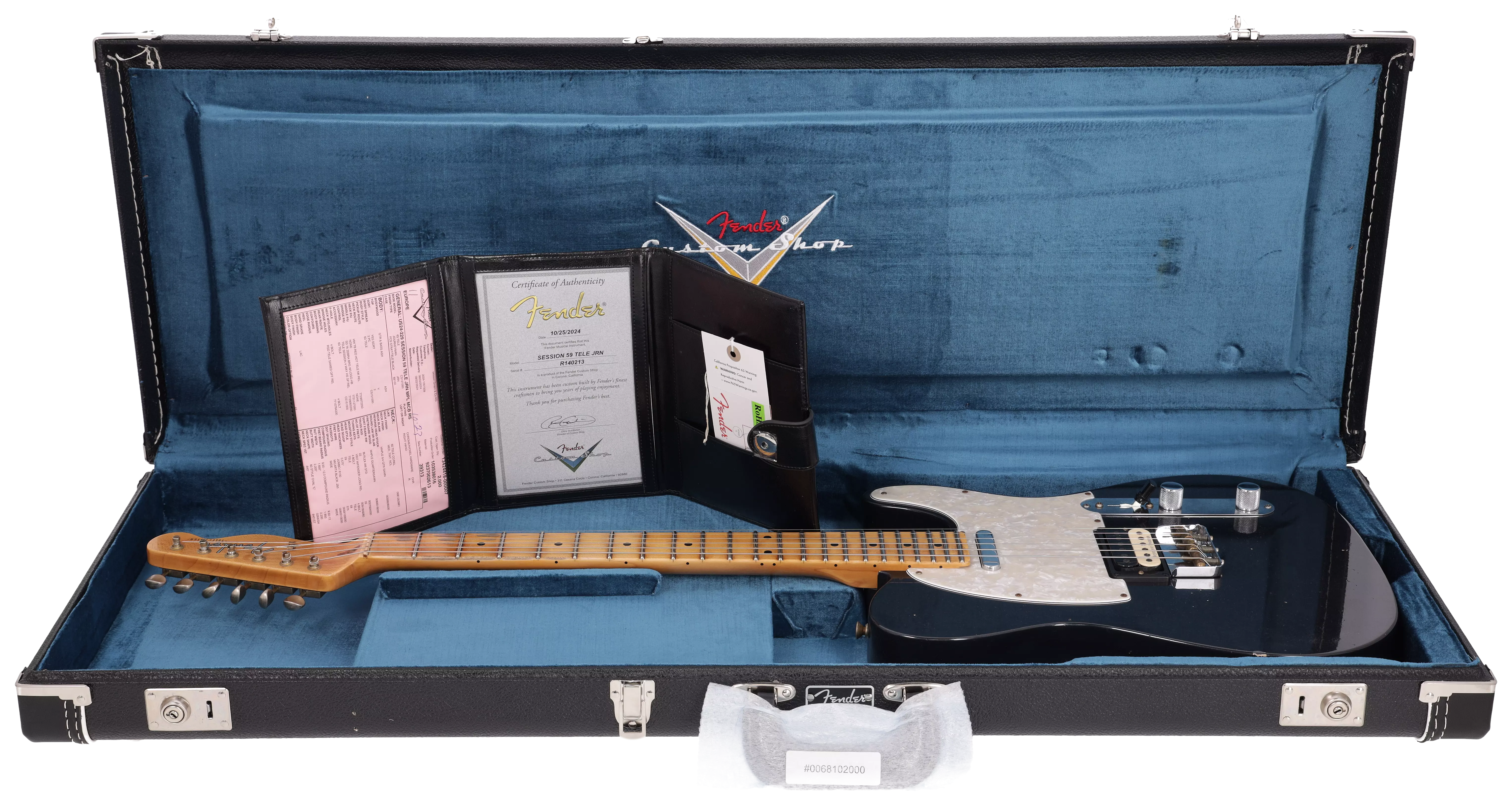 Fender Custom Shop 1959 Hot Rod Tele HS JRN ASH MN MCB Dealer Select #5 17