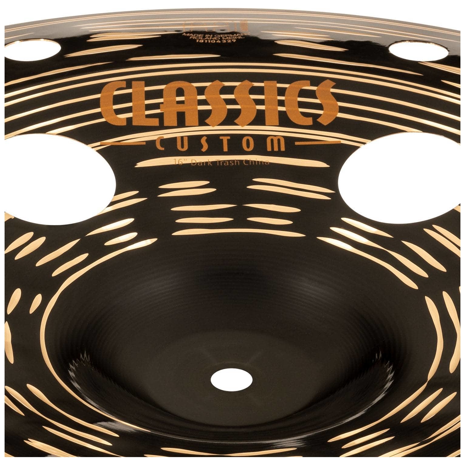Meinl Cymbals - Meinl Cymbals CC16DATRCH - 16 Classics Custom Dark Trash China - 3