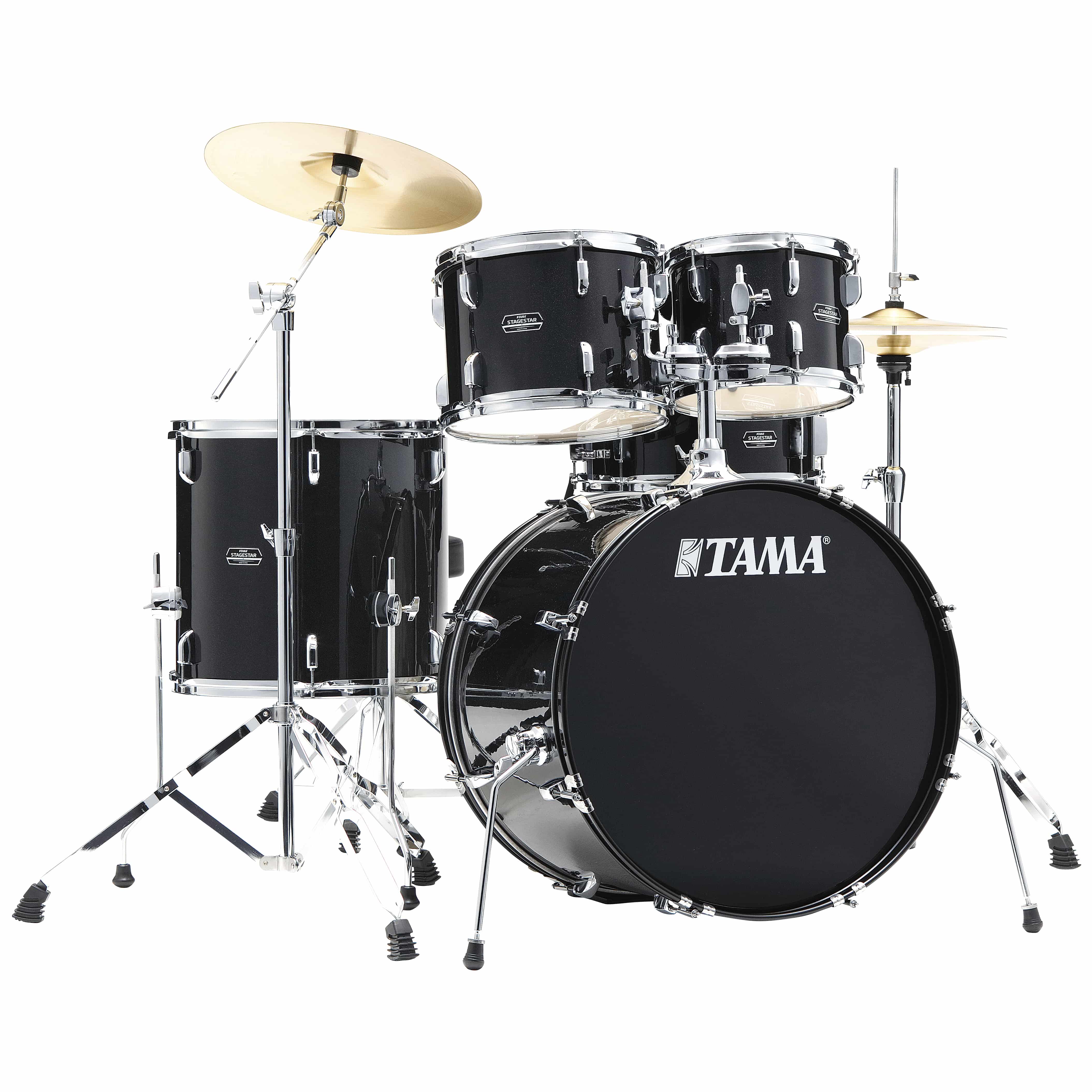 Tama ST50H5-BNS - Stagestar 5-tlg. Drumset m. 20" BD - Black Night Sparkle