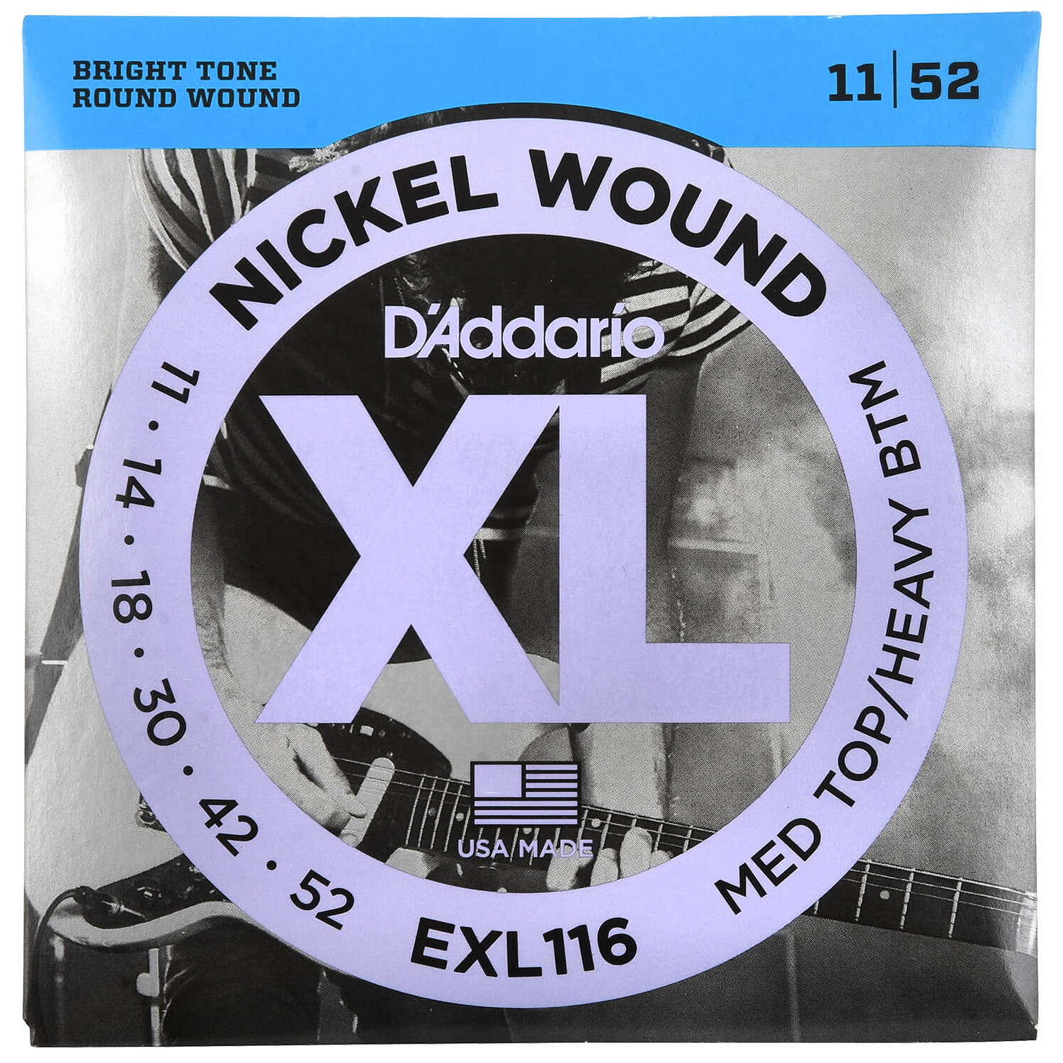 D’Addario EXL116 - XL Electric Nickel Wound | 011-052