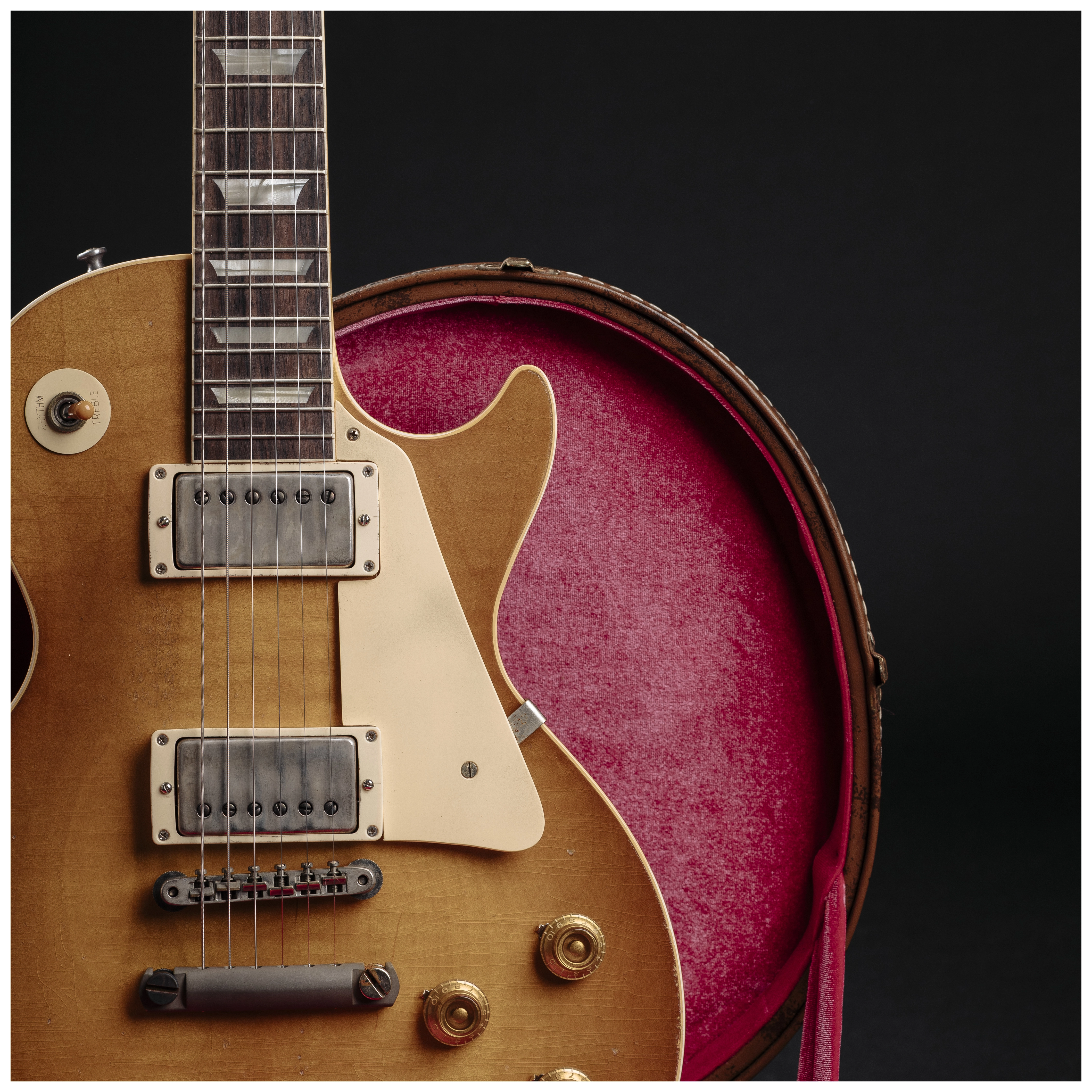 Gibson 1958 Les Paul Standard Reissue Heavy Aged Lemon Burst Murphy Lab #841201 28