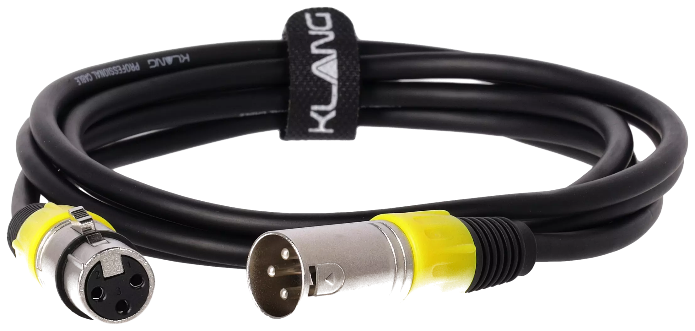 Klang Mikrofonkabel ECO, 2 Meter XLR male - XLR female 2