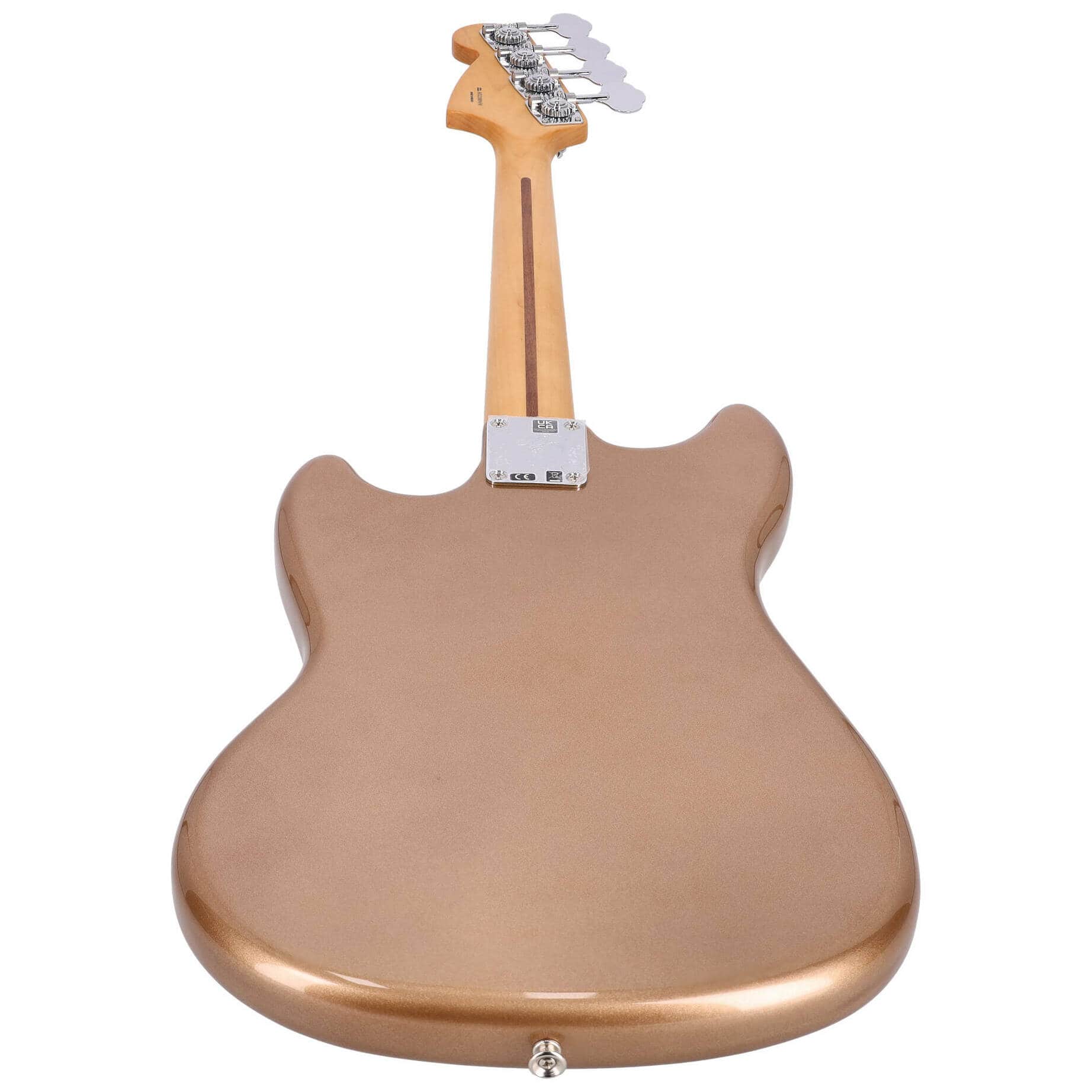 Fender Mustang Bass PJ PF Firemist Gold 8