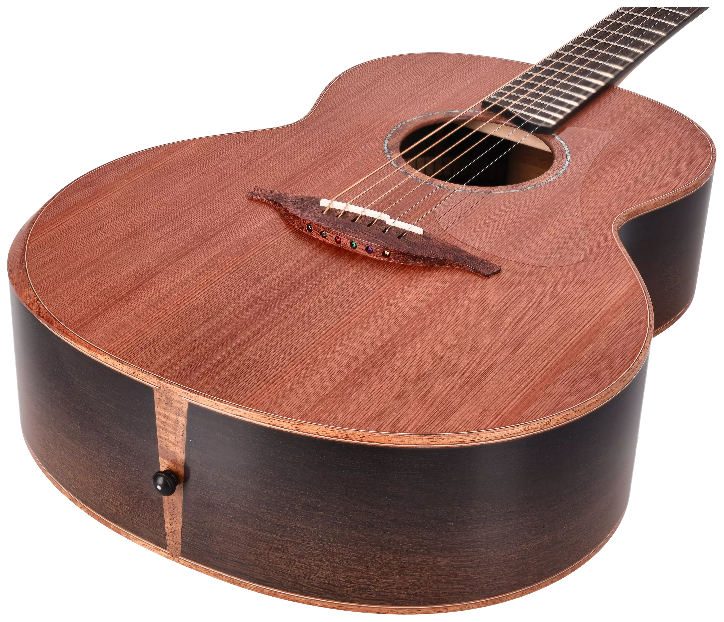 Lowden F-50 Bevel Ancient Bog Oak Sinker Redwood 7