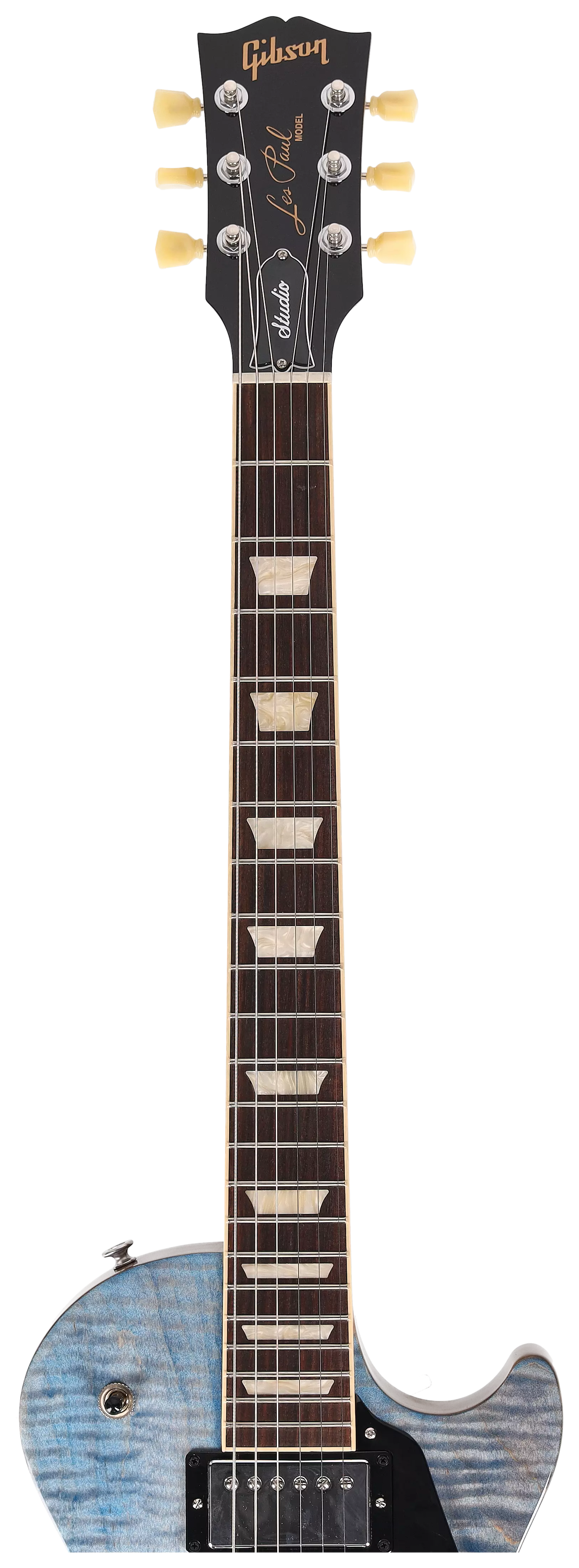 Gibson Les Paul Studio Figured Ocean Blue 11