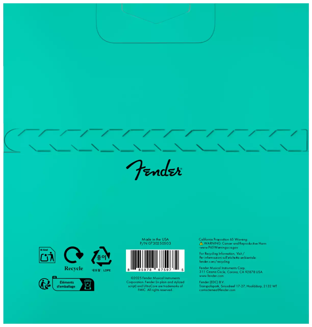 Fender UltraCore™ 1250L Electric Guitar Strings 009-042 2