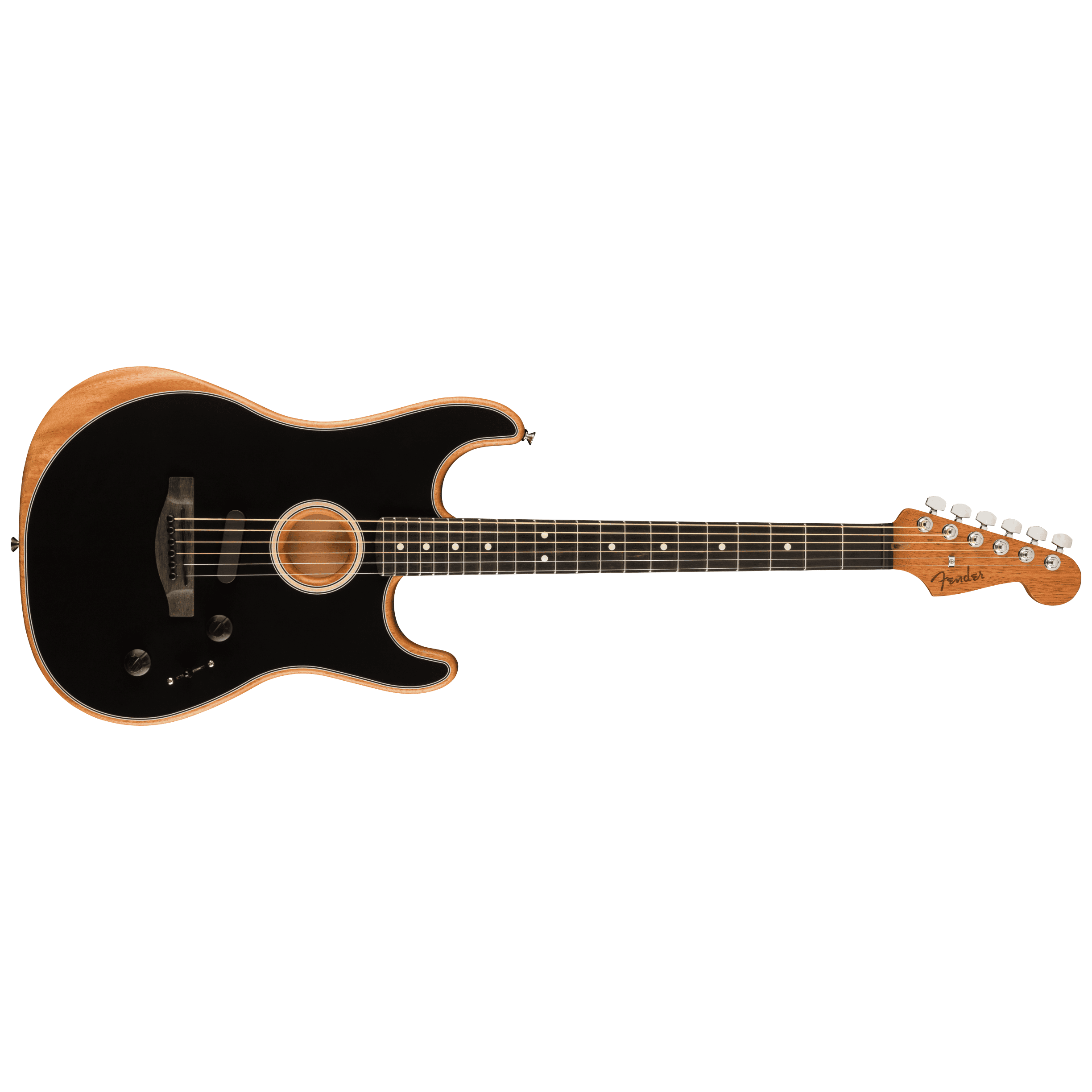 Fender Acoustasonic Stratocaster Black 1