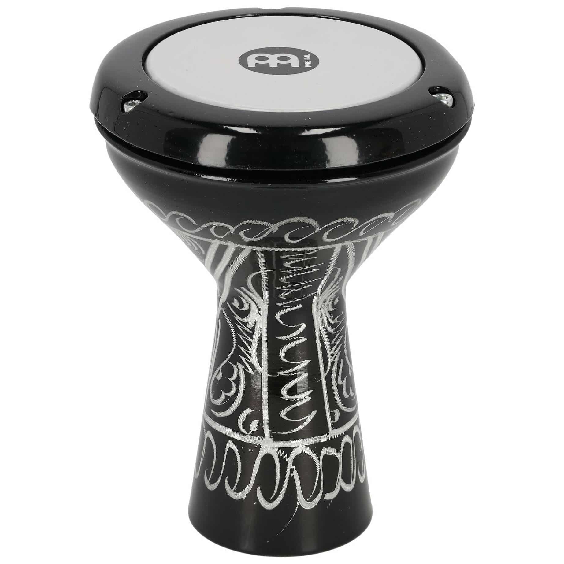 Meinl Percussion HE-1018 - 4 Zoll Mini Doumbek, Hand Engraved Shell, Synthetic Head