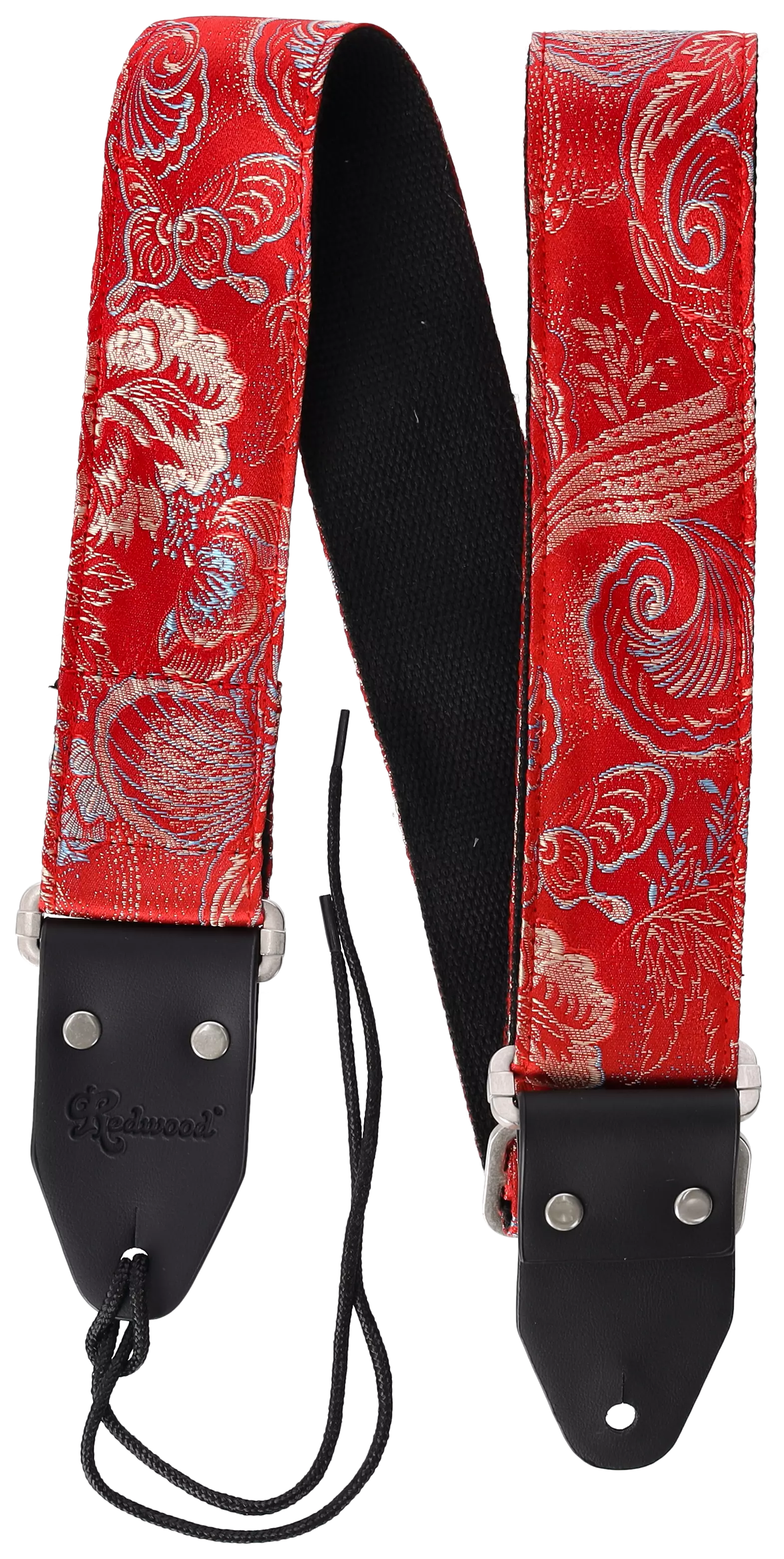 Redwood Instrument Strap Mirage Series - Scarlet Serenade 3