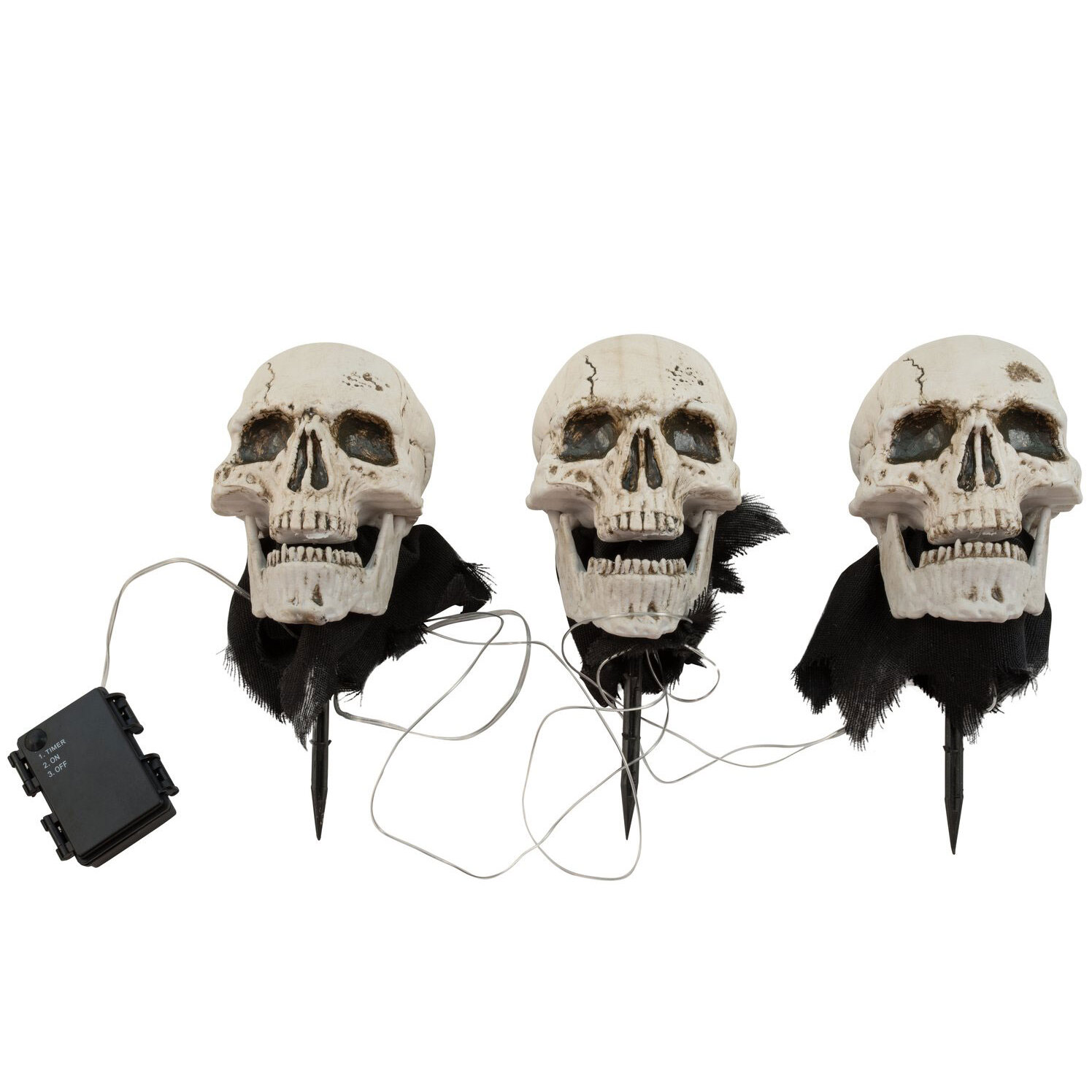  Halloween skulls with earth spike