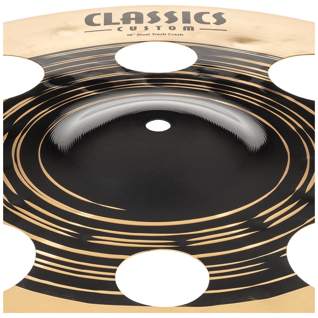 Meinl Cymbals - Meinl Cymbals CC16DUTRC - 16 Classics Custom Dual Trash Crash - 3