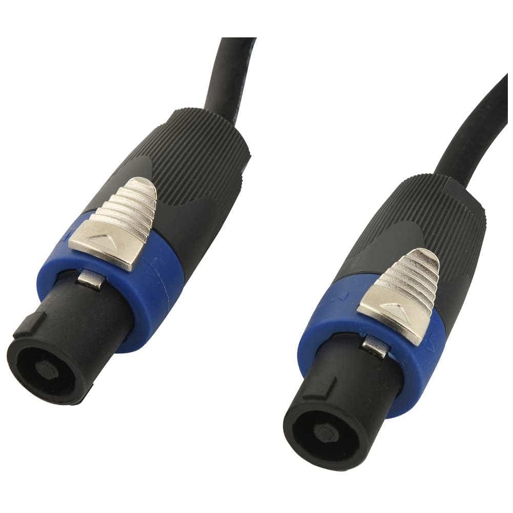 Klang - Klang Lautsprecherkabel, 5 Meter mit Lautsprecherverbinder, 2x 2,5 - 1