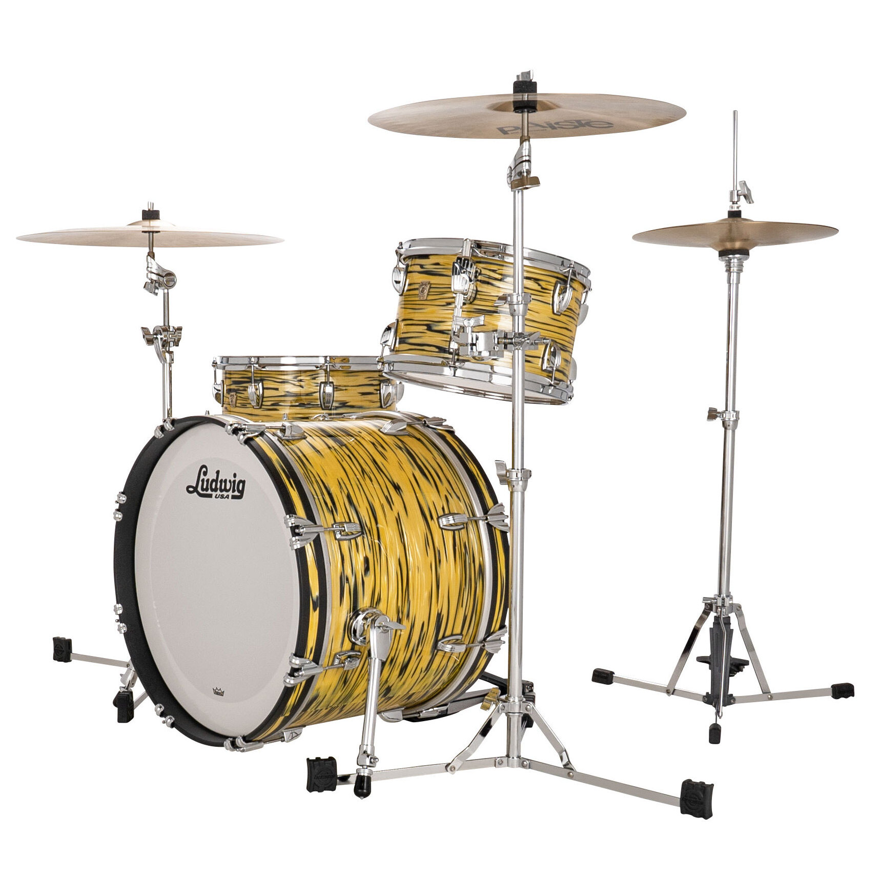 Ludwig Classic Maple Downbeat 20" Lemon Oyster 3 Pcs. 1