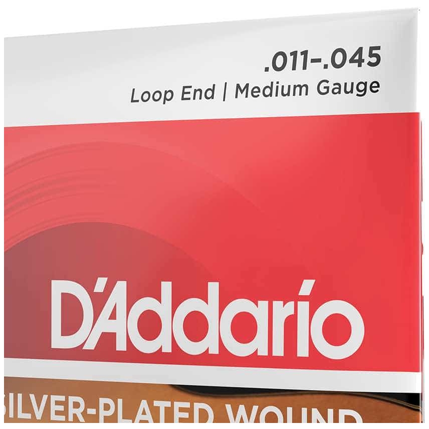 D’Addario - D’Addario EJ84M - Gypsy Jazz Acoustic, Loop End 011-045 - 3