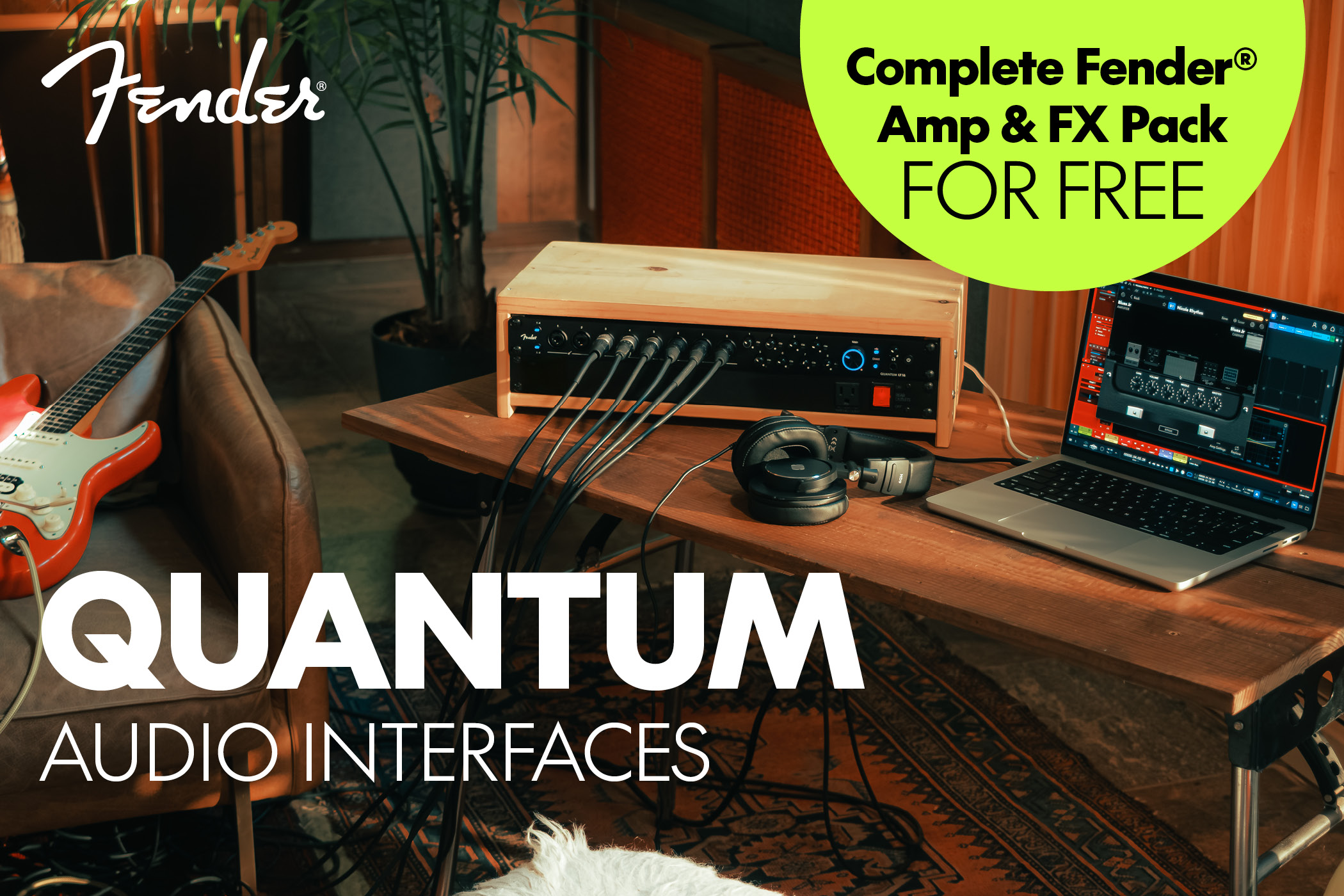 Fender Quantum/AudioBox Go Promo