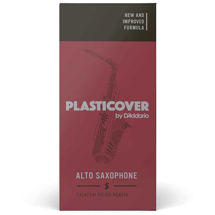 D’Addario Woodwinds - D’Addario Woodwinds Plasticover - Alt Saxophone 2,0 - 5er Pack - 2