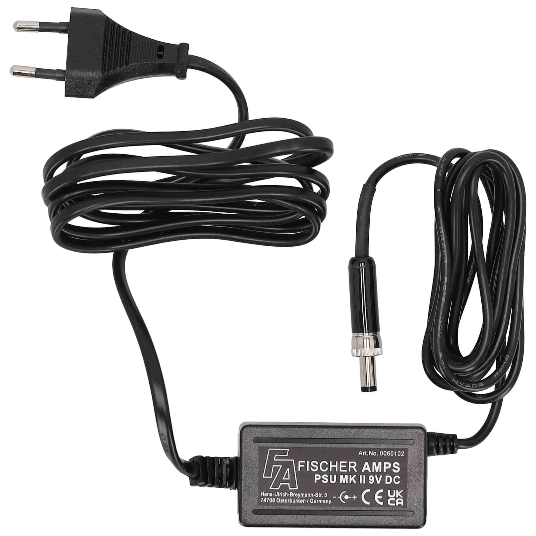 Fischer Amps mains adapter MK II