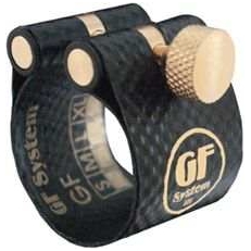 GF-System - GF-System GF-06S-BGG-1 Gold-Line Blattschraube Sopransaxophon Ebonit