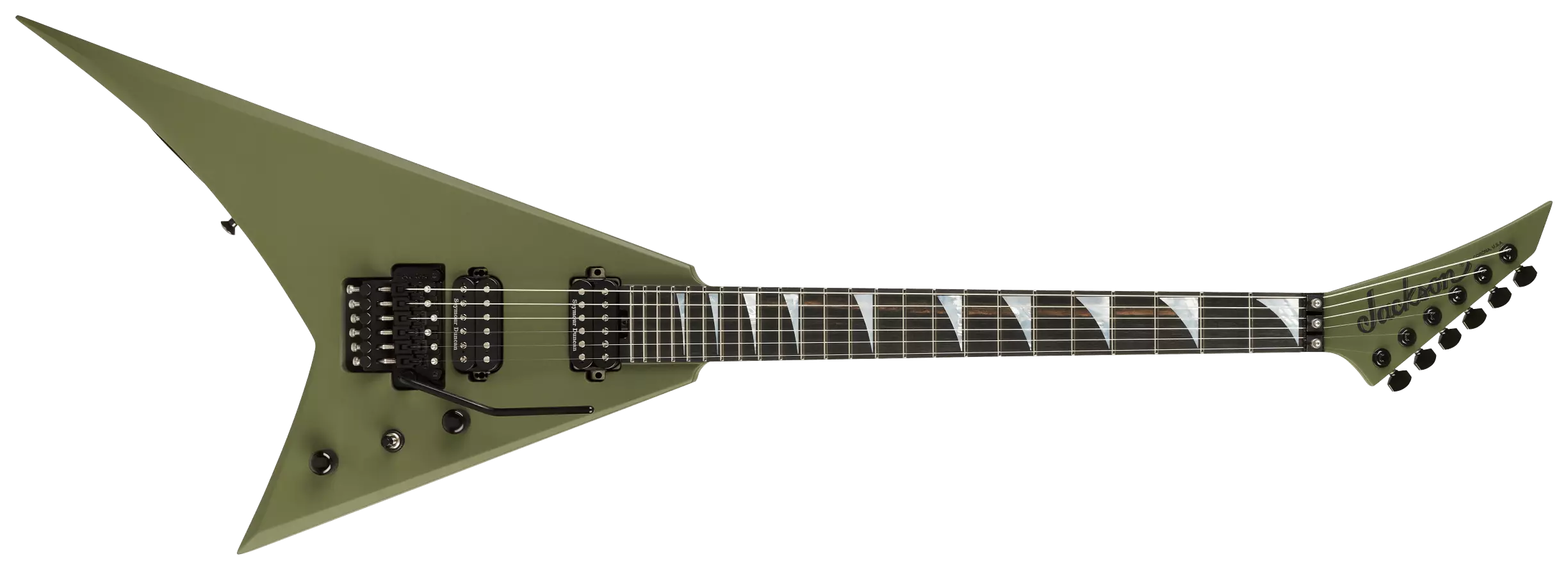 Jackson American Series Rhodes RR24 EB Matte Army Drab 7