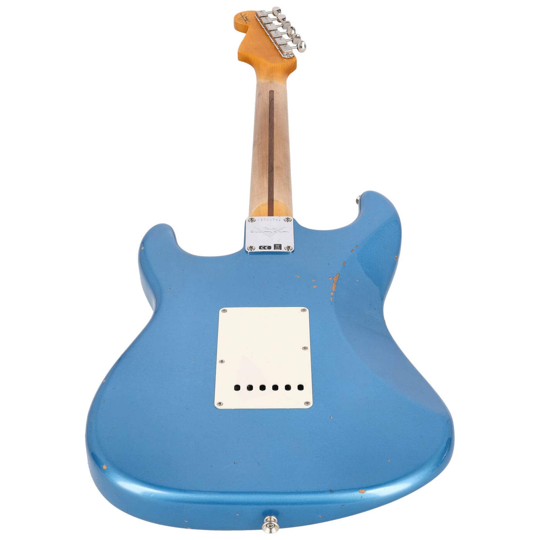 Fender Custom Shop 1963 Stratocaster Relic Aged Lake Placid Blue Metallic 8