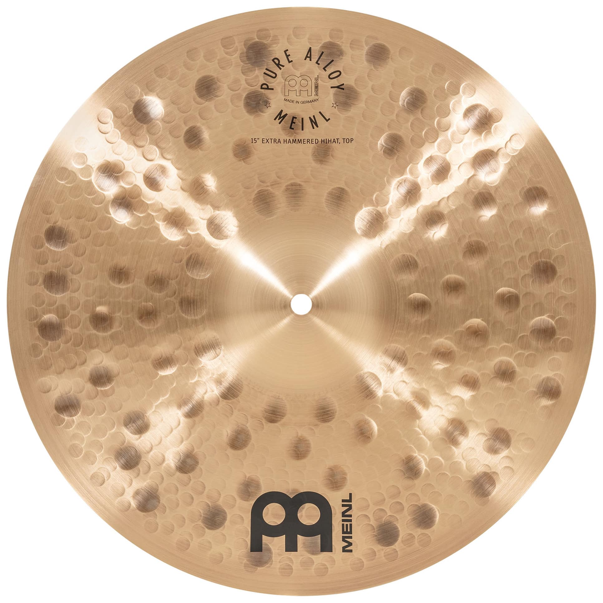 Meinl Cymbals PA15EHH - 15" Pure Alloy Extra Hammered Hihat 7