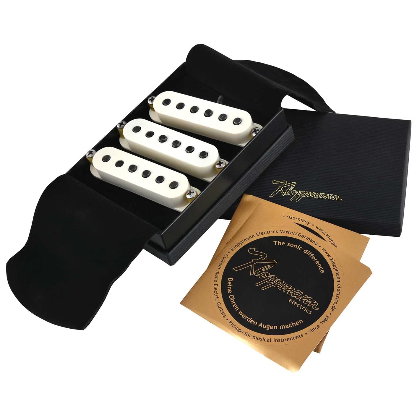 Kloppmann - Kloppmann Marcus Deml Strat SSS Set Blue Poet