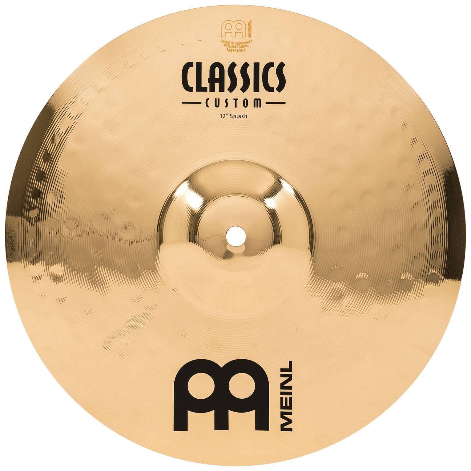 Meinl Cymbals CC12S-B - 12" Classics Custom Brilliant Splash 