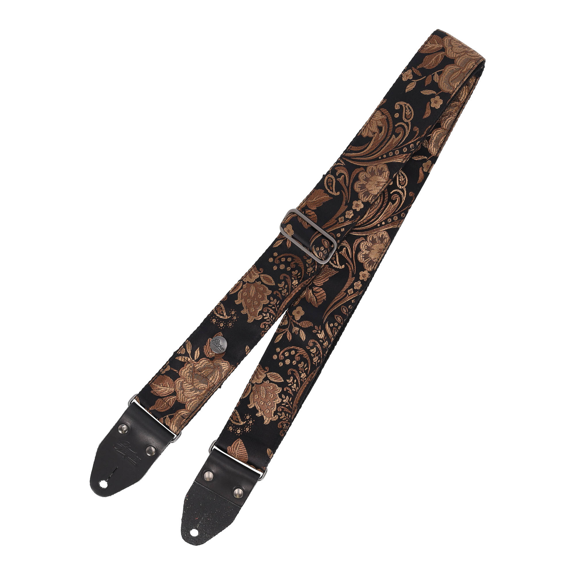 Steyner Straps Luxury Rose Black 50 mm black-gunmetal