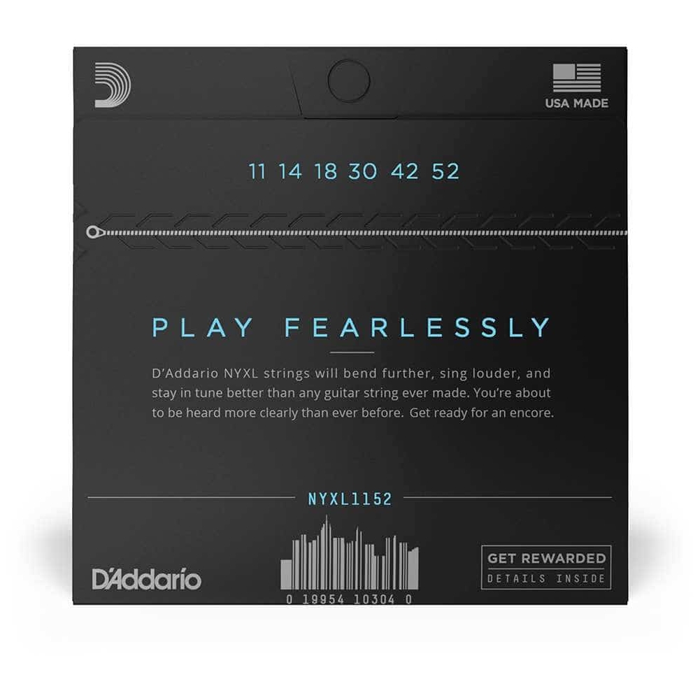 D’Addario - D’Addario NYXL1152 - NYXL Electric Nickel Wound 011-052 - 2