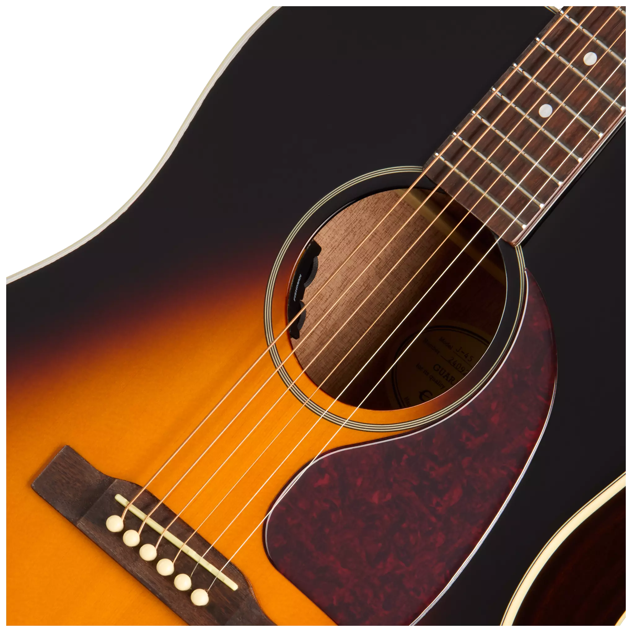 Epiphone J-45 Studio Vintage Sunburst 7